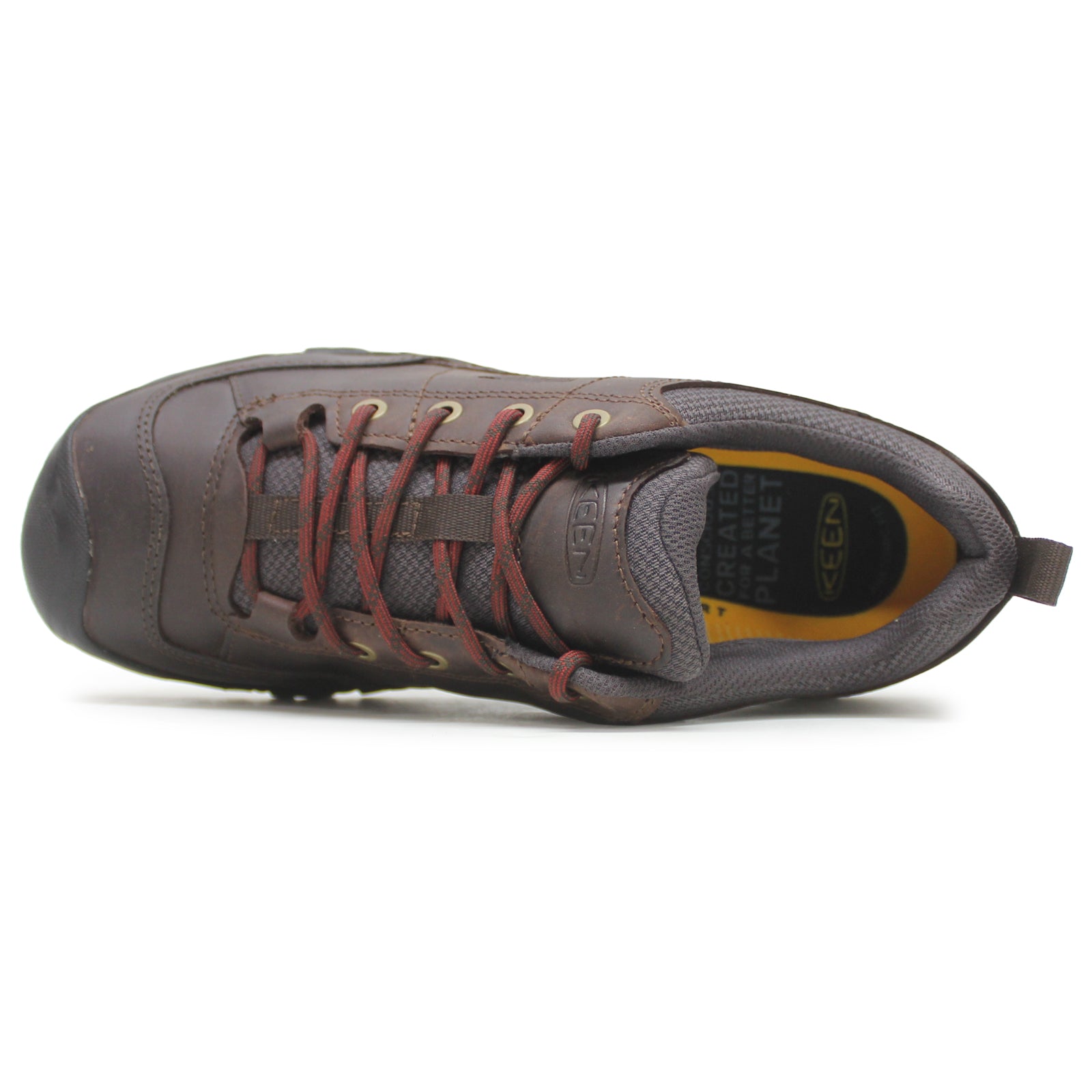 Keen Targhee III Oxford Nubuck Mens Shoes#color_dark earth mulch