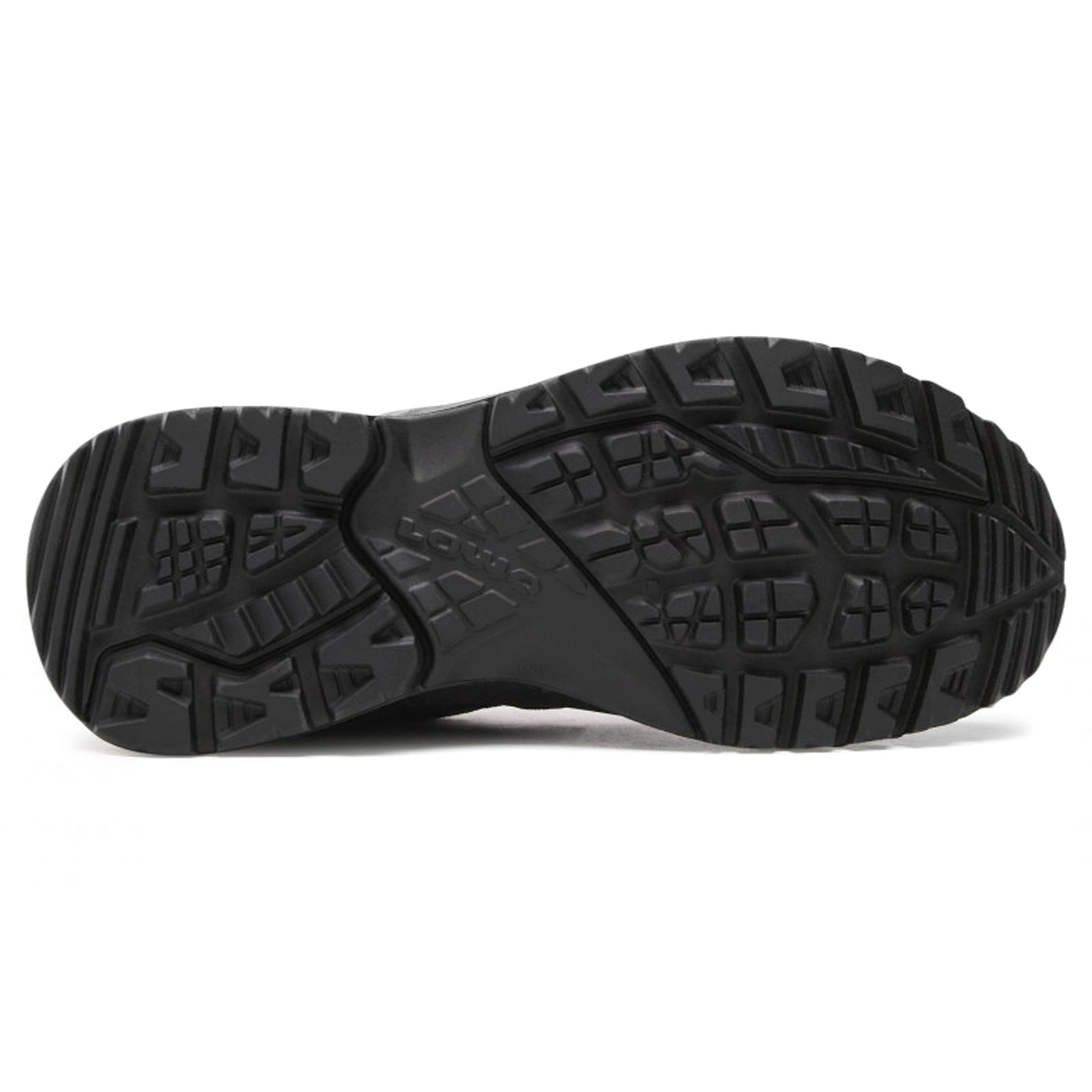 Lowa Sirkos Evo GTX Lo Leather Textile Mens Shoes#color_graphite blue