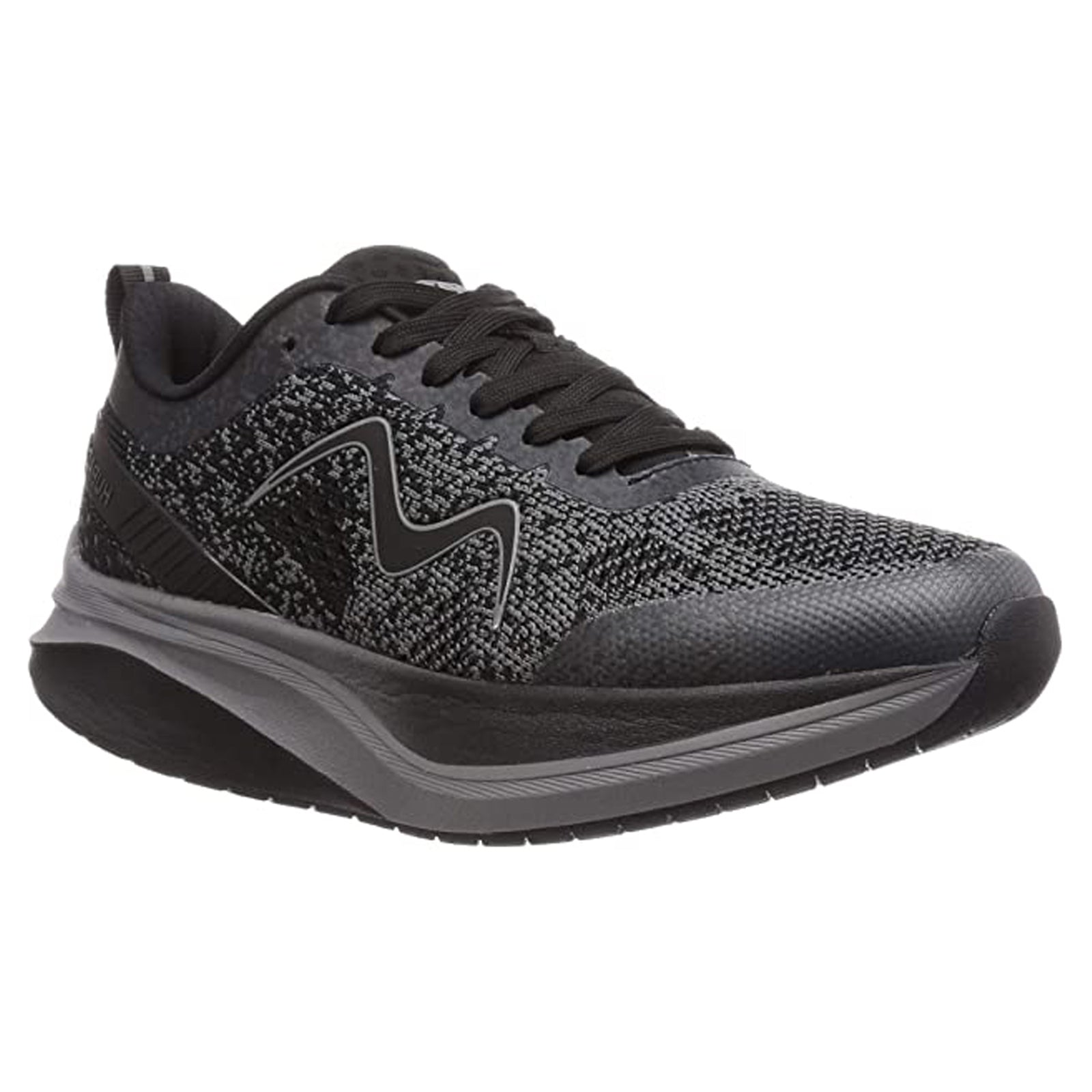 MBT Huracan 3000 Textile Synthetic Mens Trainers#color_black castlerock