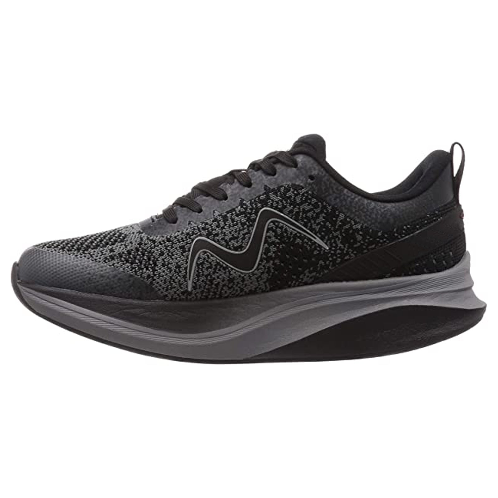 MBT Huracan 3000 Textile Synthetic Mens Trainers#color_black castlerock