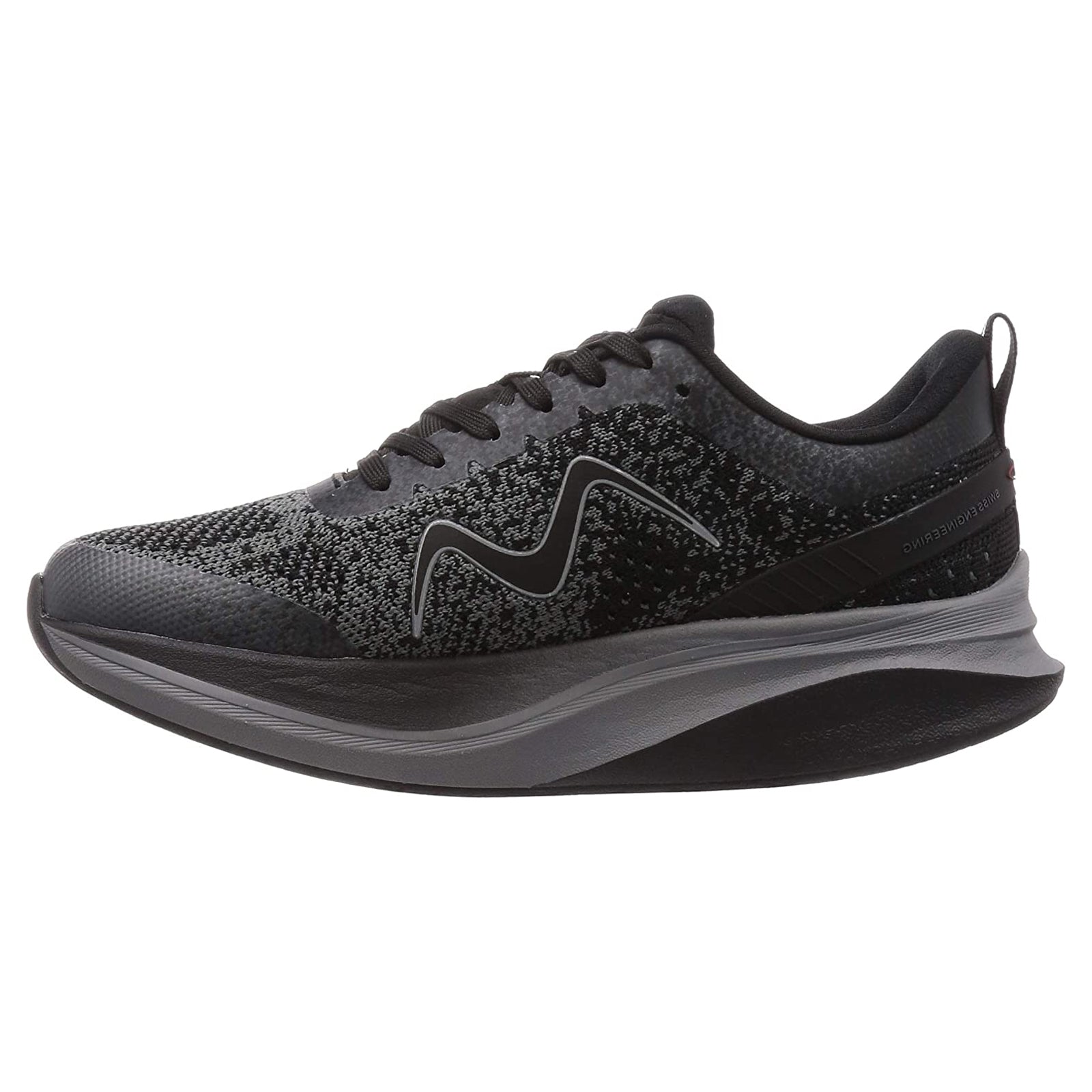 MBT Huracan 3000 Textile Synthetic Womens Trainers#color_black castlerock