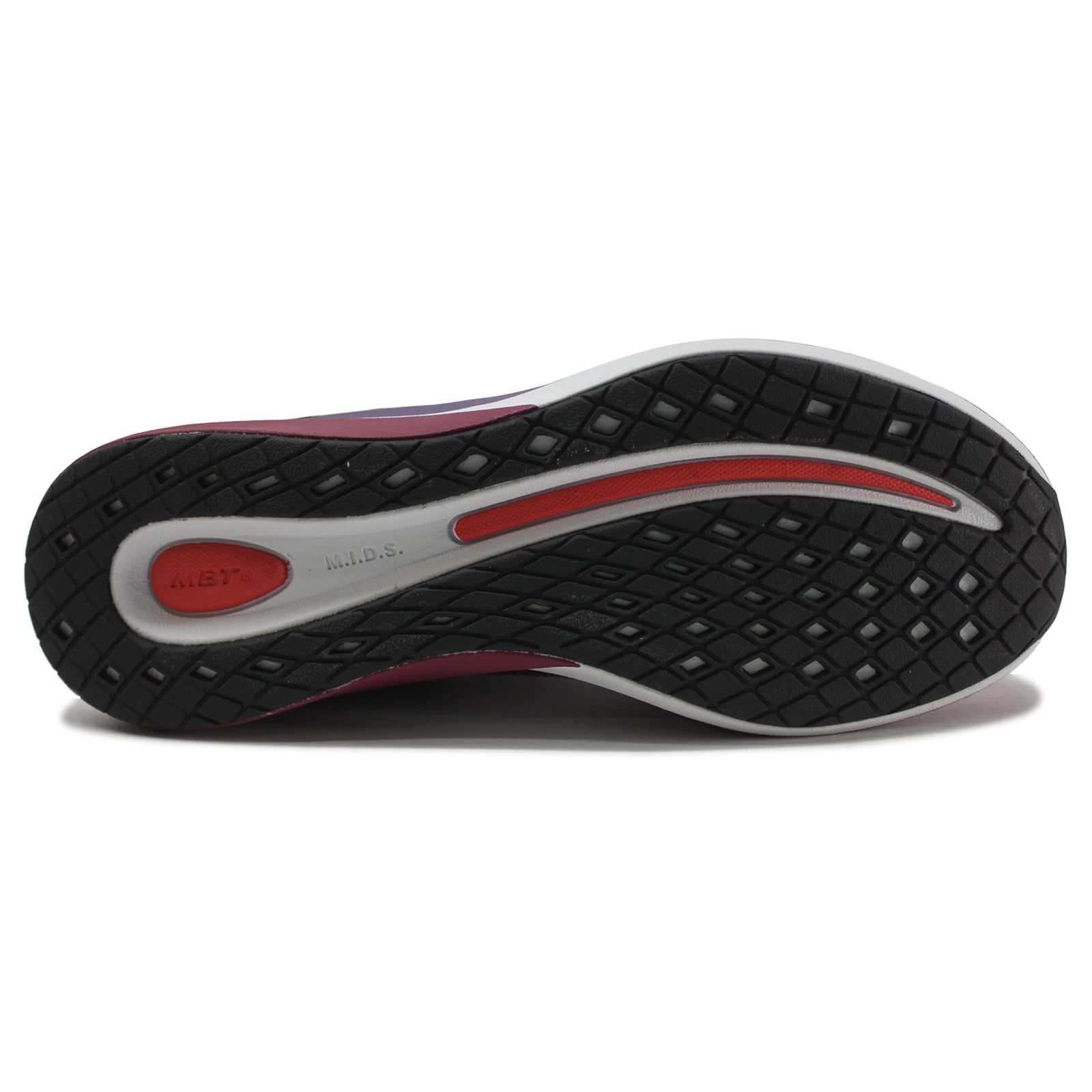 MBT Huracan 3000 Textile Synthetic Womens Trainers#color_black orchid flower