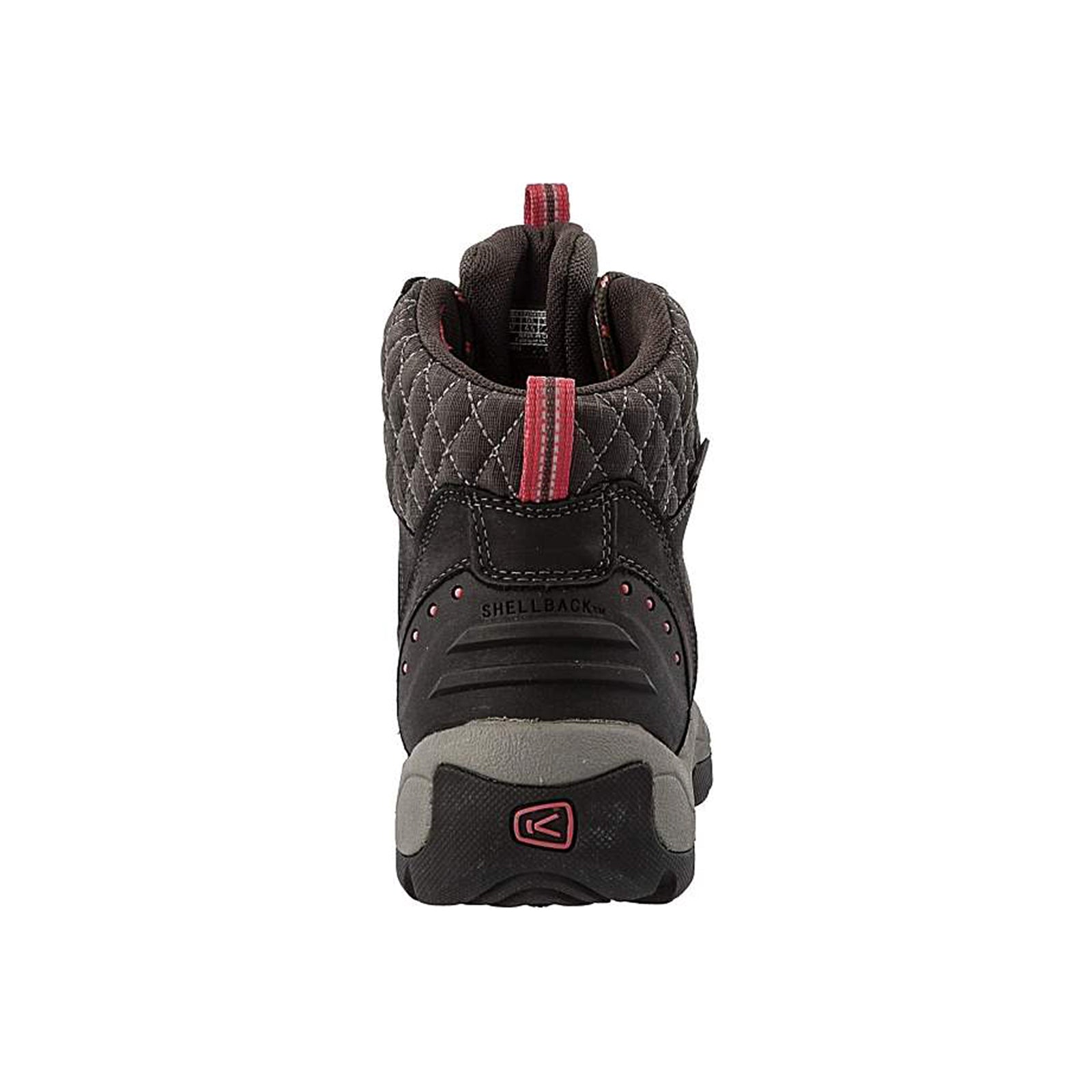 Keen Revel III Leather Textile Womens Boots#color_black rose