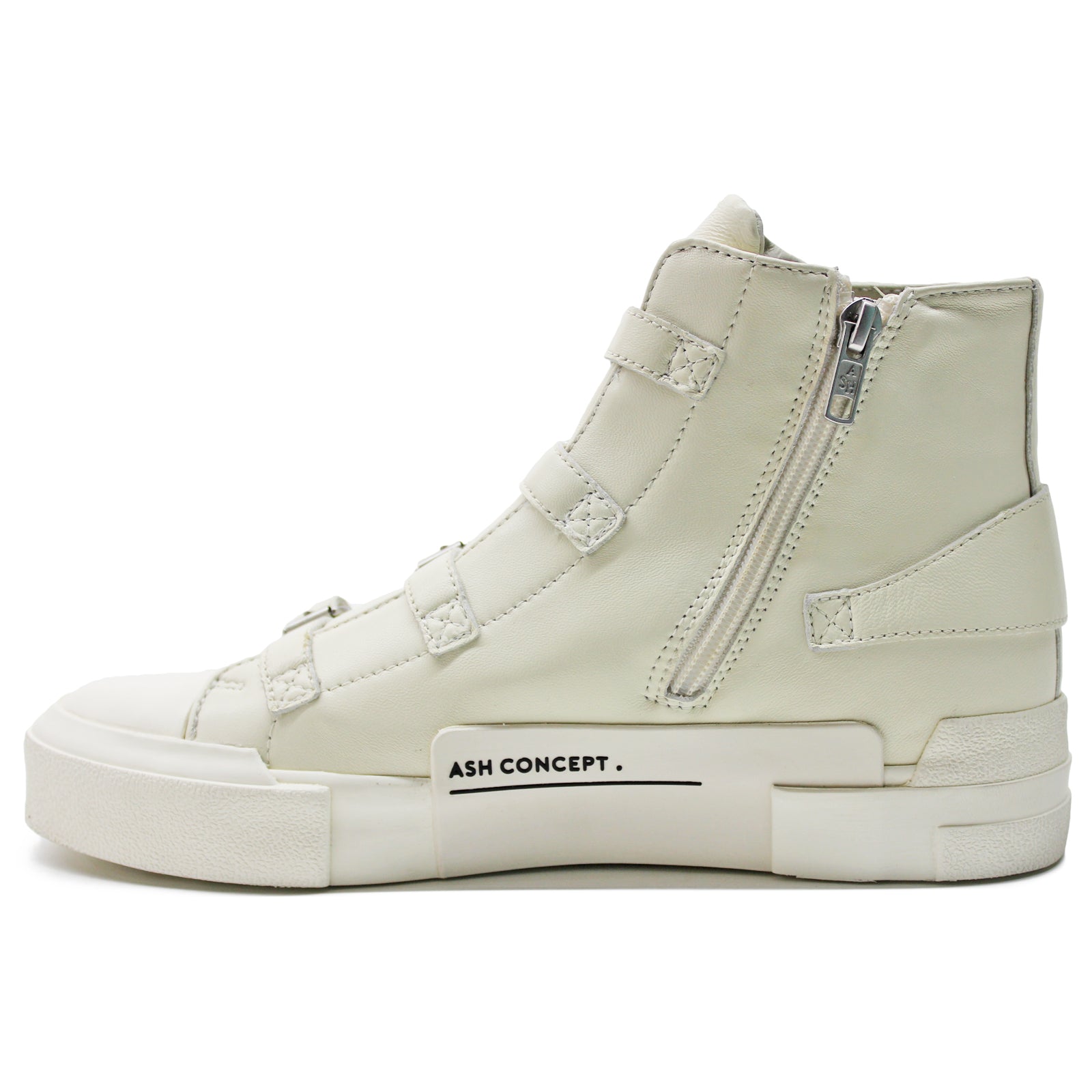 Ash Gang Nappa Leather Women's High-Top Trainers#color_tofu