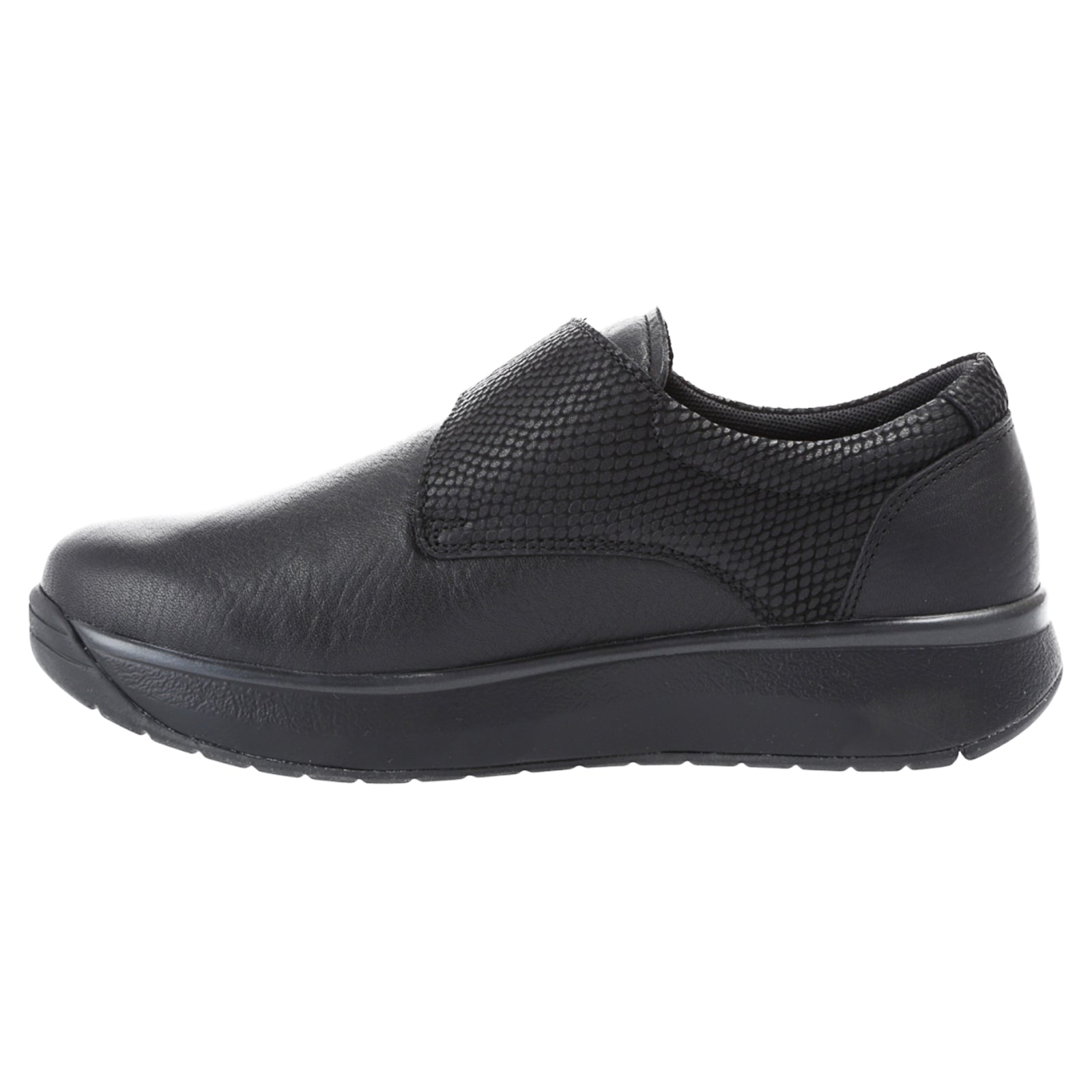 Joya Relax II Leather Textile Womens Shoes#color_black