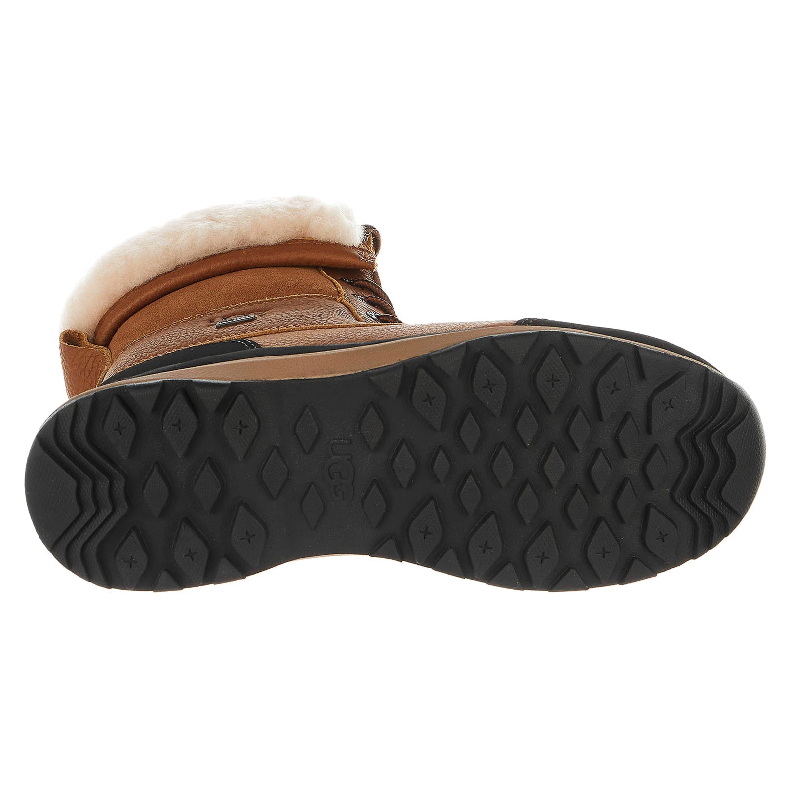 Ugg Adirondack III Leather Womens Boots#color_chestnut