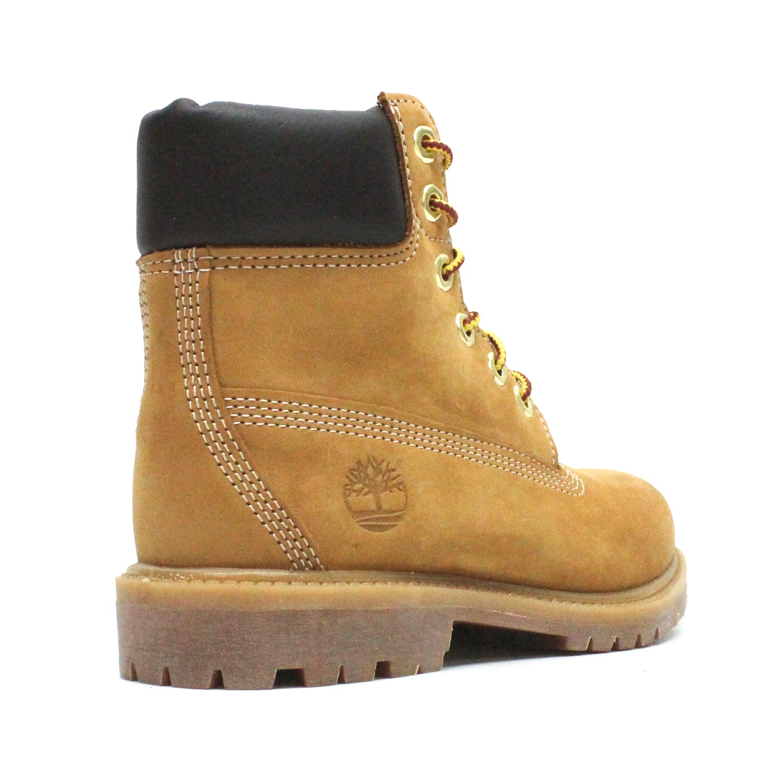 Timberland Premium 6 In Waterproof Nubuck Womens Boots#color_wheat