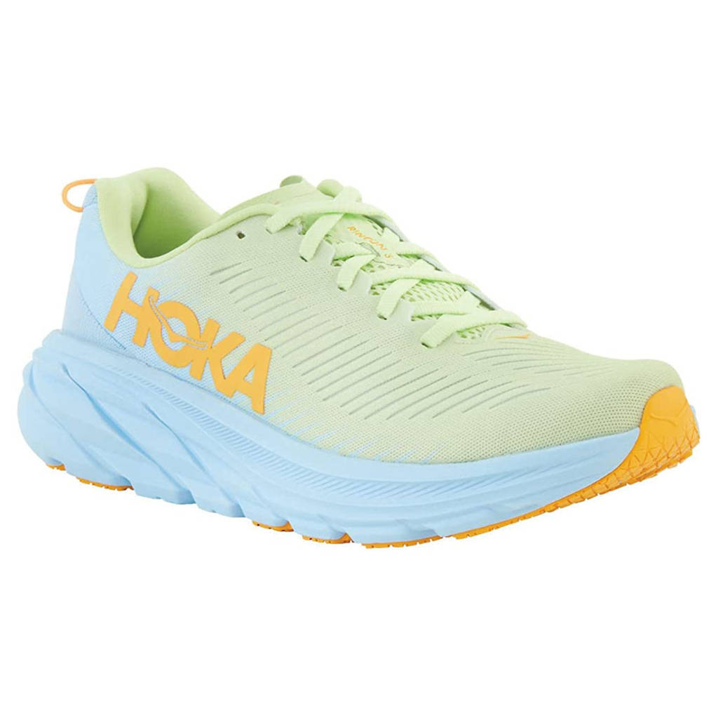 Hoka One One Rincon 3 Synthetic Textile Womens Trainers#color_butterfly summer song