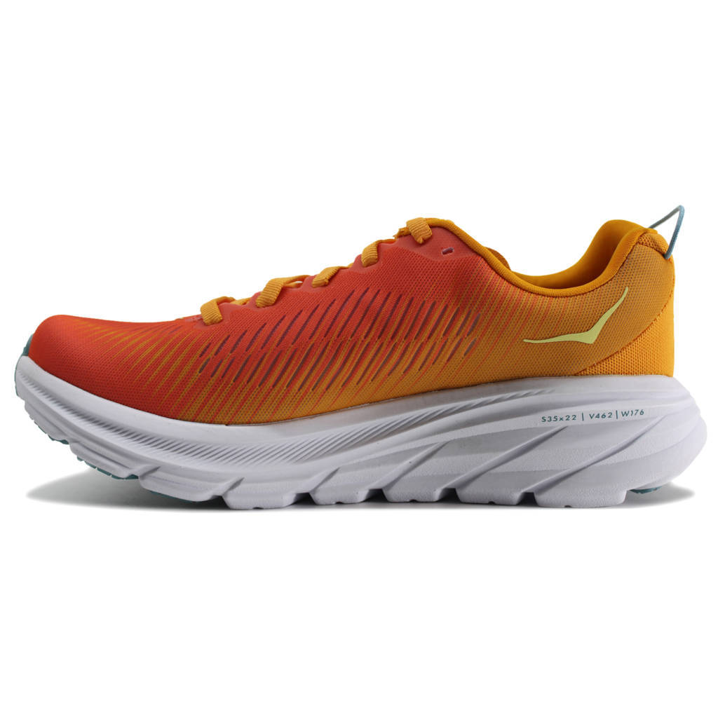 Hoka One One Rincon 3 Synthetic Textile Womens Trainers#color_camellia radiant yellow