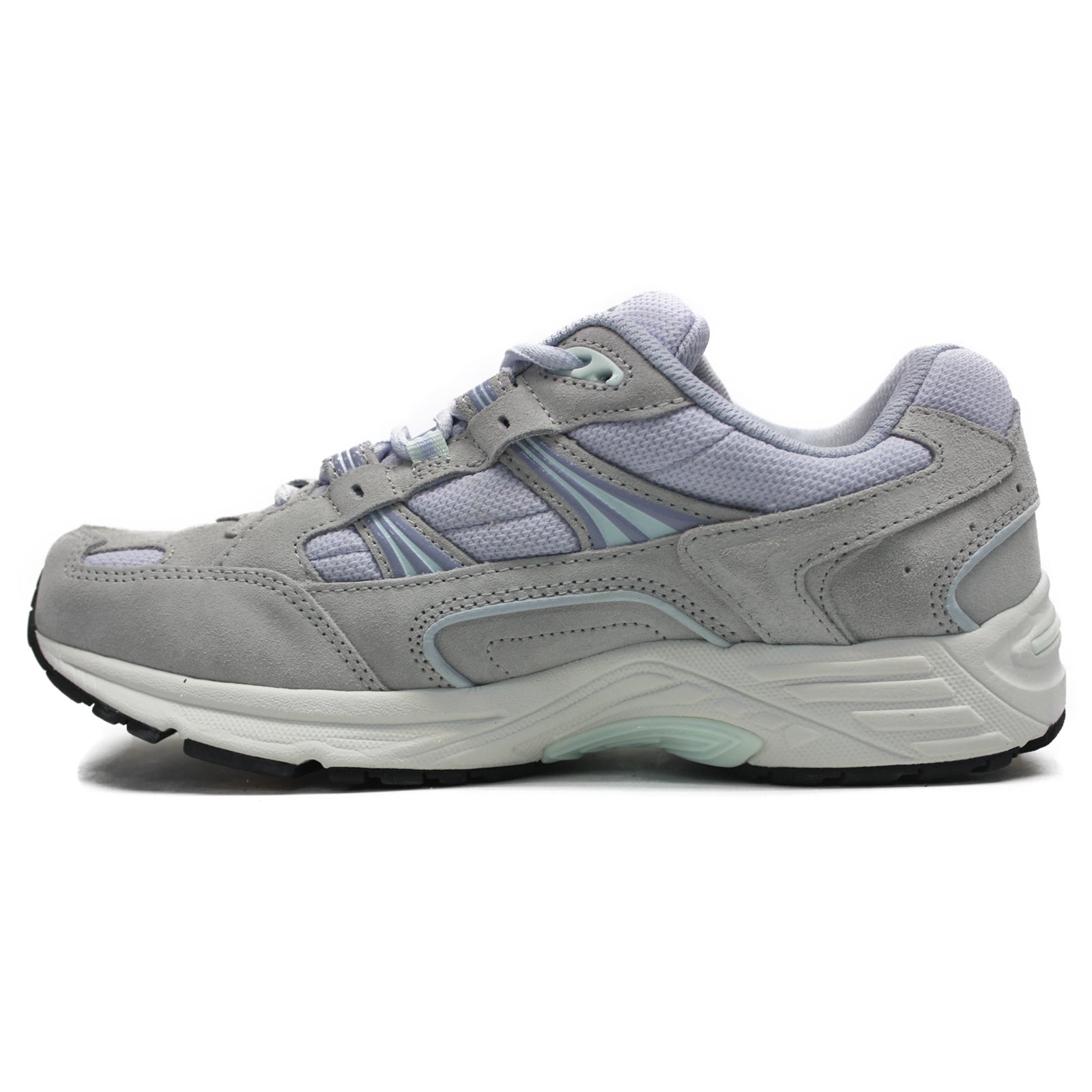 Vionic 23Walk Suede Textile Womens Trainers#color_vapour blue haze