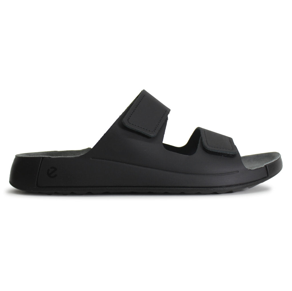 Ecco 2nd Cozmo Leather Mens Sandals#color_black