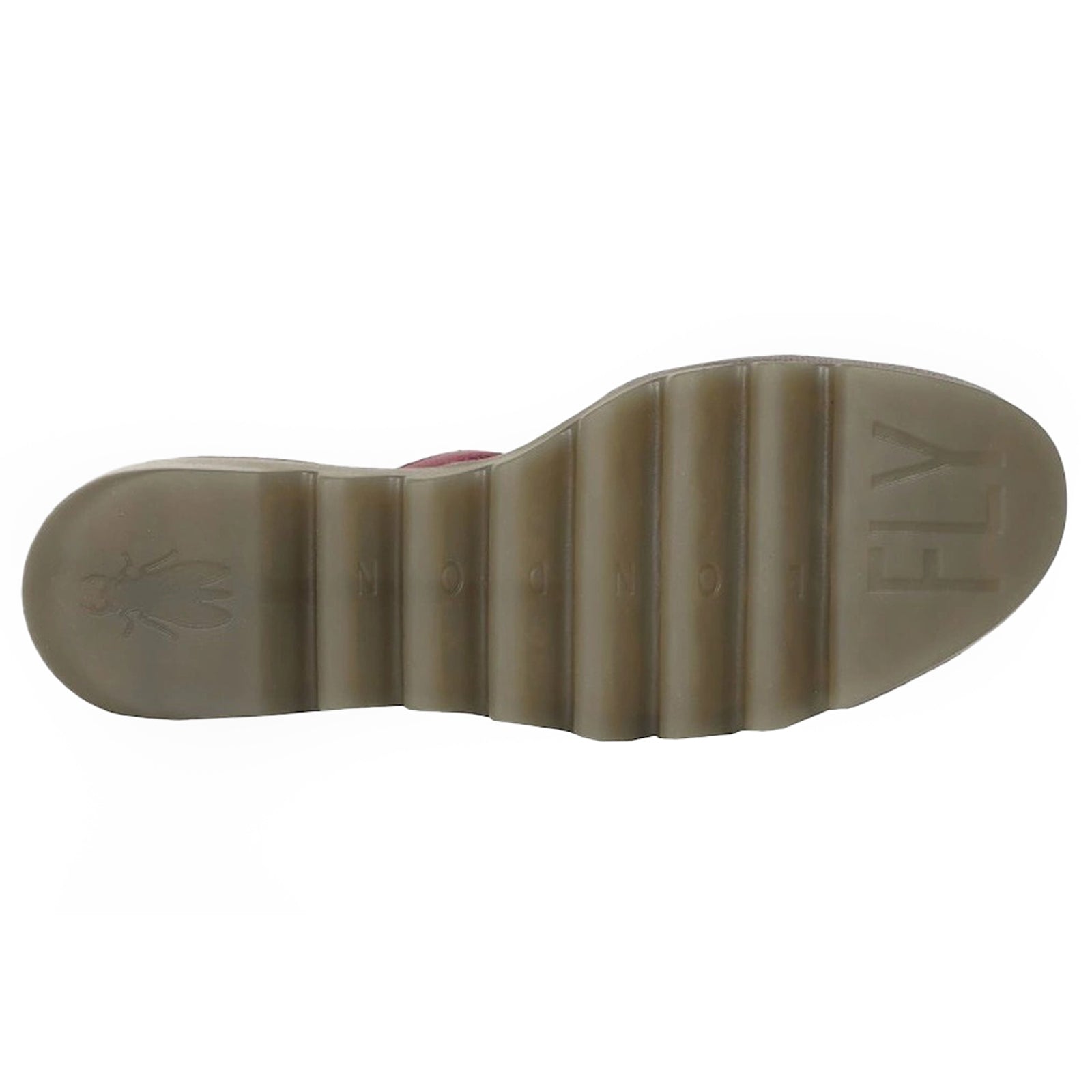 Fly London BISO305FLY Mousse Leather Womens Sandals#color_berry