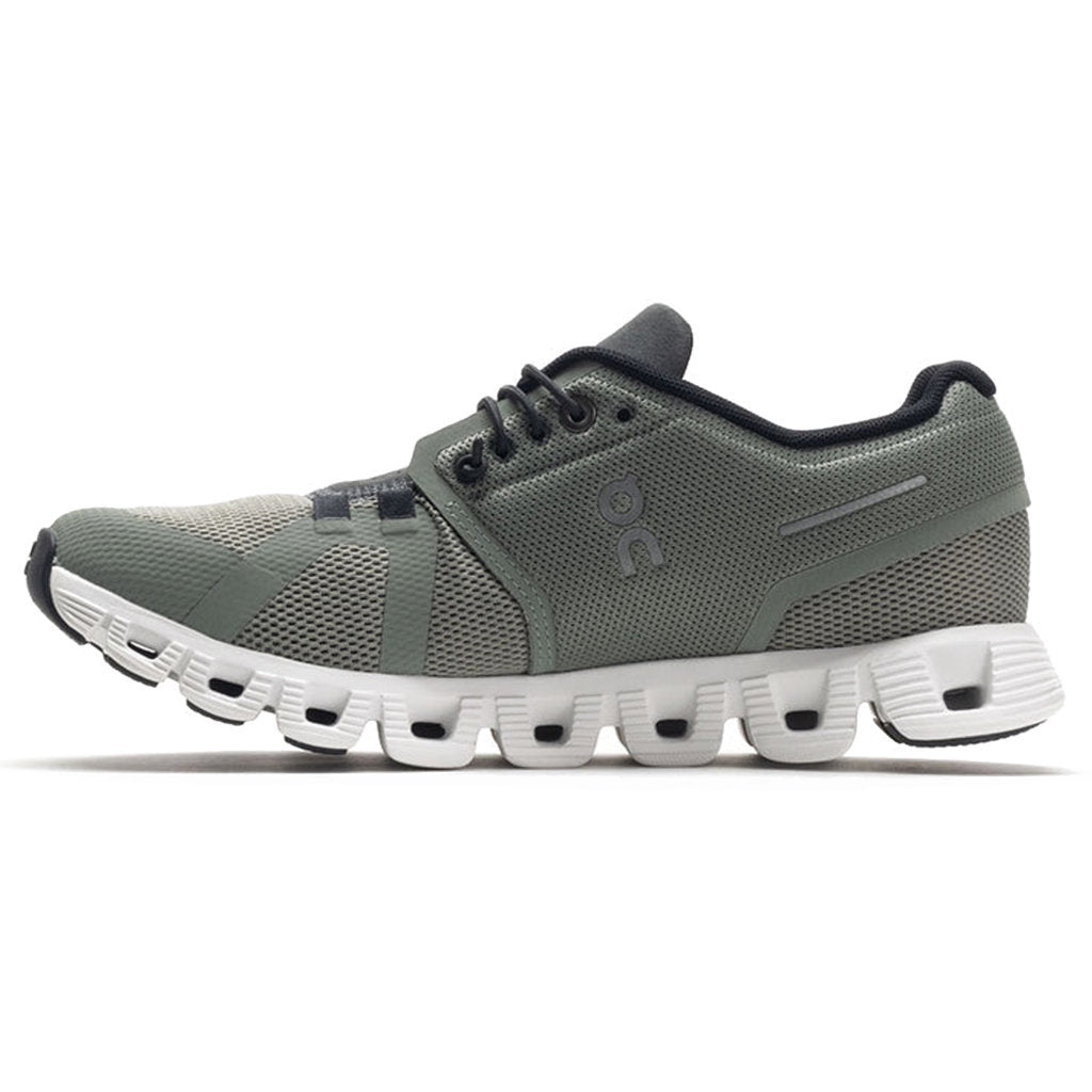 On Cloud 5 Textile Synthetic Mens Trainers#color_kelp shadow