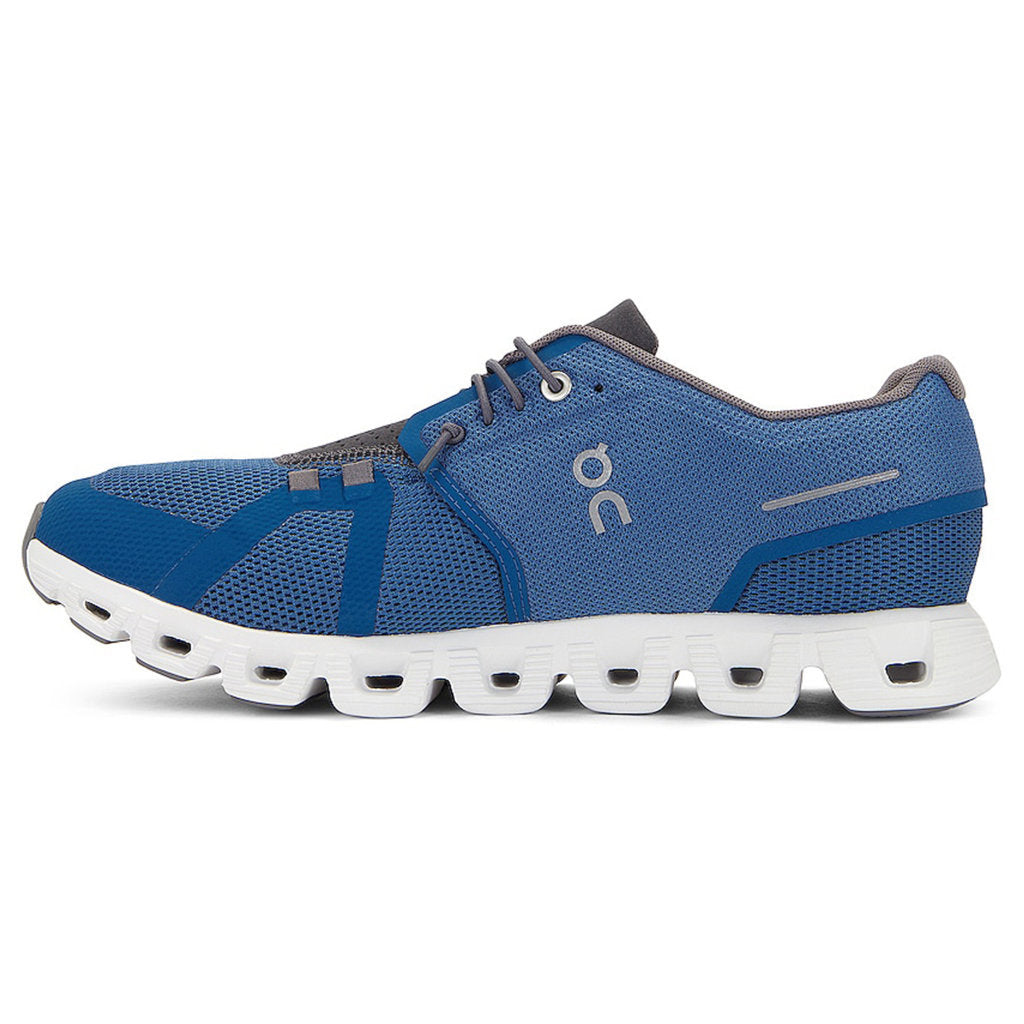 On Cloud 5 Textile Synthetic Mens Trainers#color_stellar eclipse