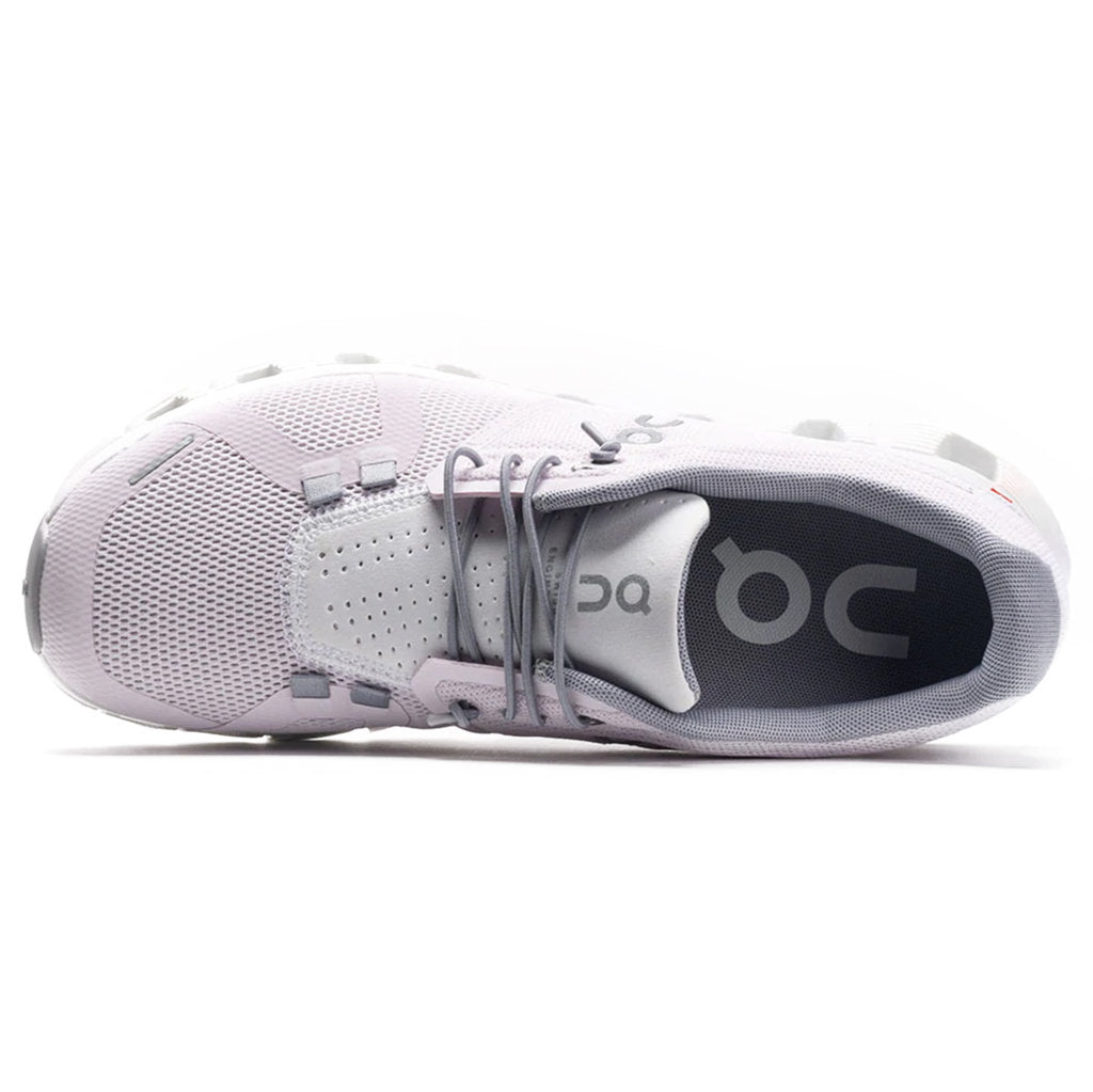 On Cloud 5 Textile Synthetic Womens Trainers#color_lily frost