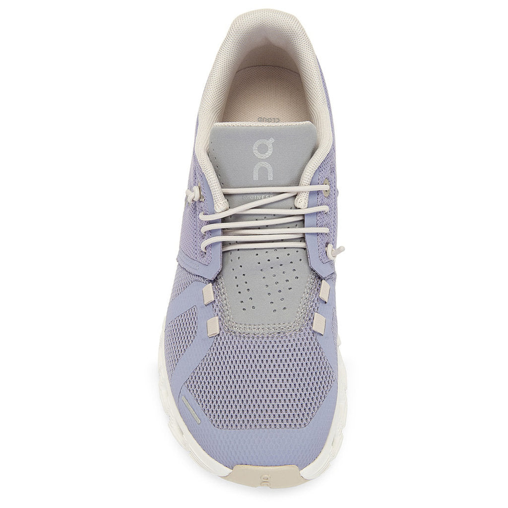 On Cloud 5 Textile Synthetic Womens Trainers#color_nimbus alloy