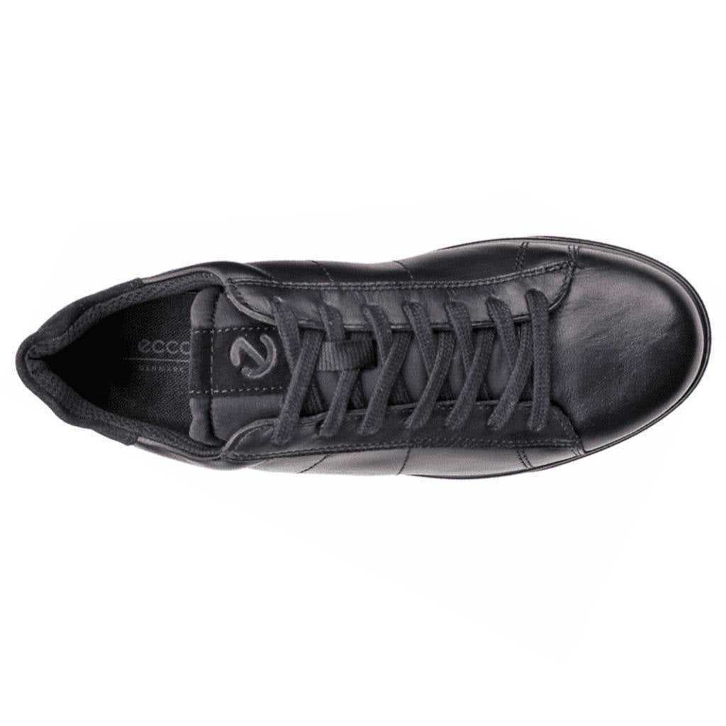 Ecco Street Lite Leather Mens Shoes#color_black black