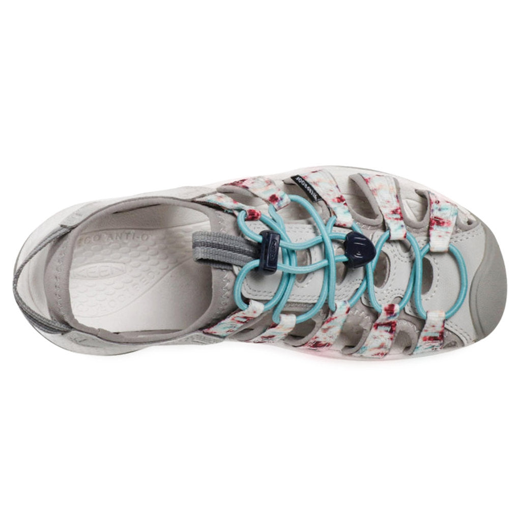 Keen Astoria West Textile Synthetic Womens Sandals#color_vapor porcelain