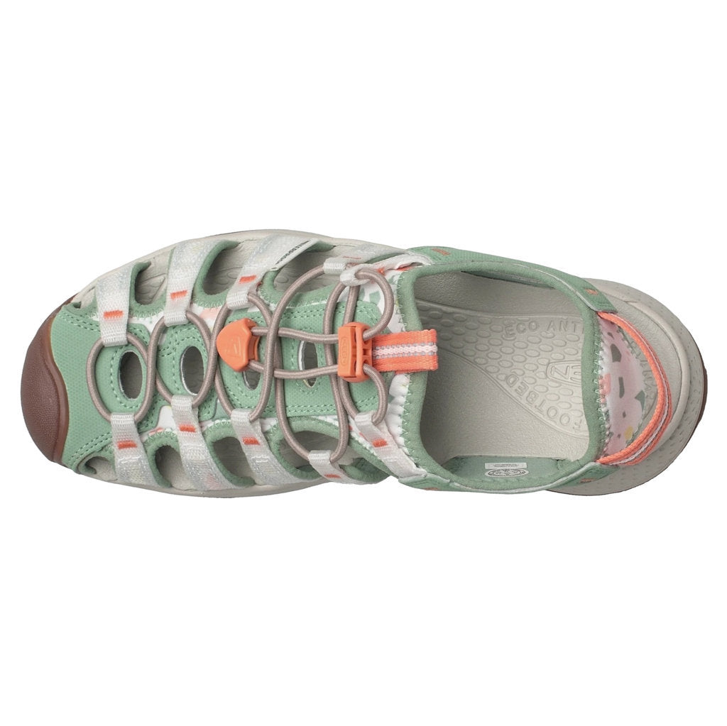 Keen Astoria West Textile Synthetic Womens Sandals#color_terrazzo granite green