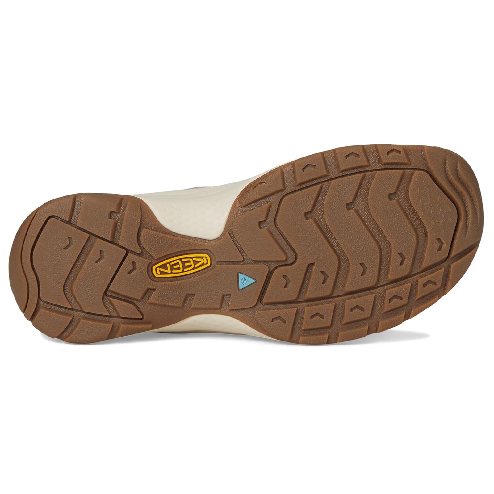 Keen Astoria West Textile Synthetic Womens Sandals#color_plaza taupe roasted pecan