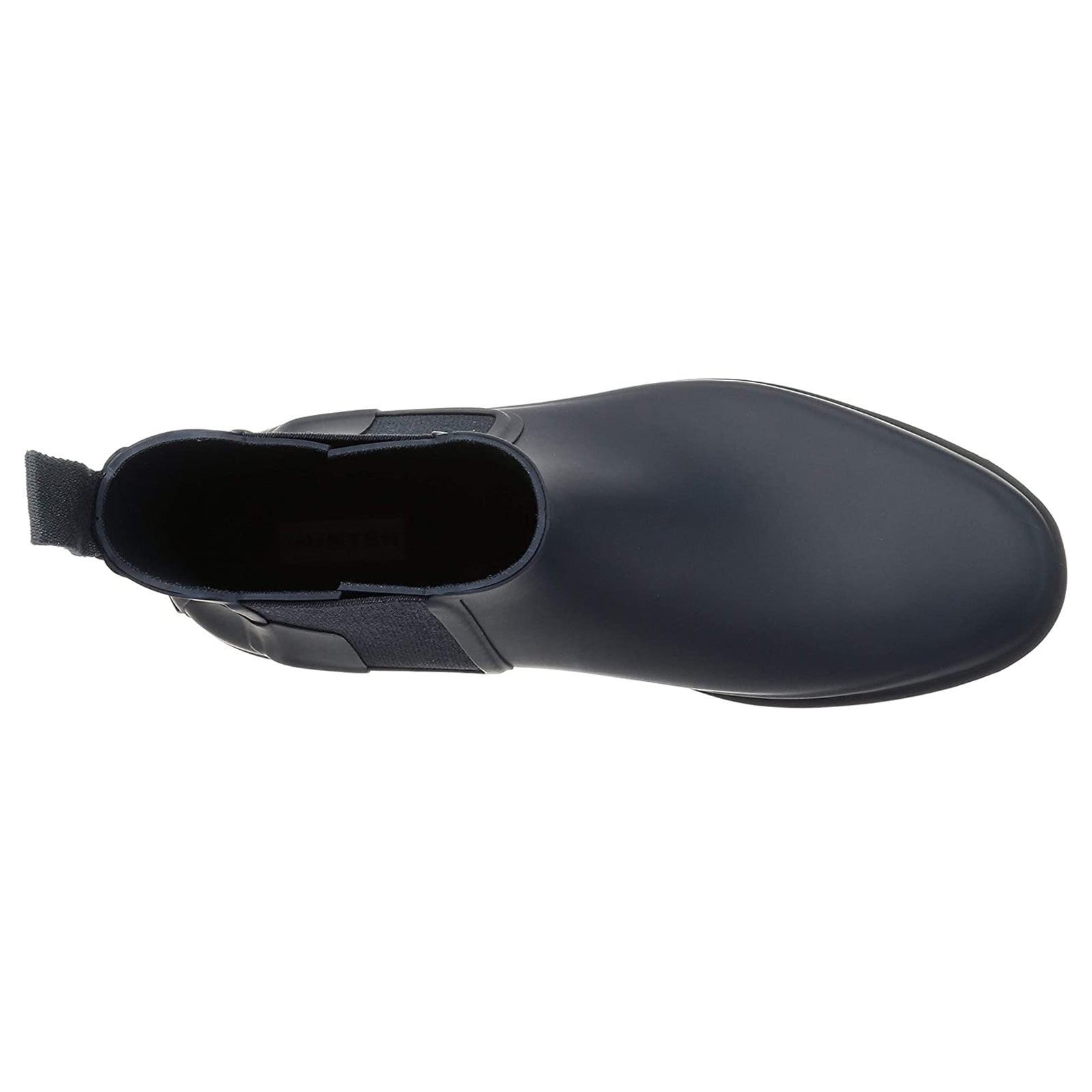 Hunter Original Refined Chelsea Rubber Mens Boots#color_navy