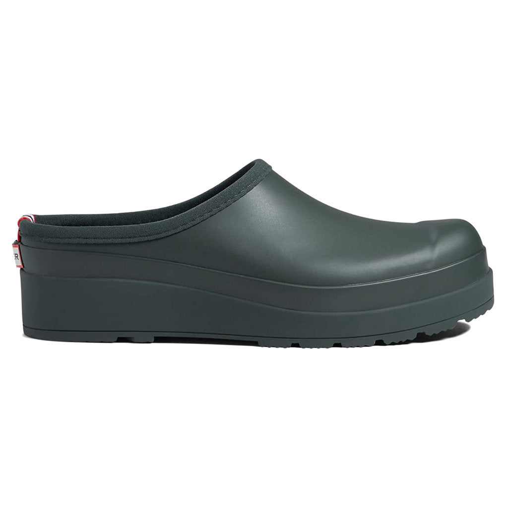 Hunter Womens Shoes Original Play Clog Casual Slip-On Closed-Toe Clog Rubber - UK 5