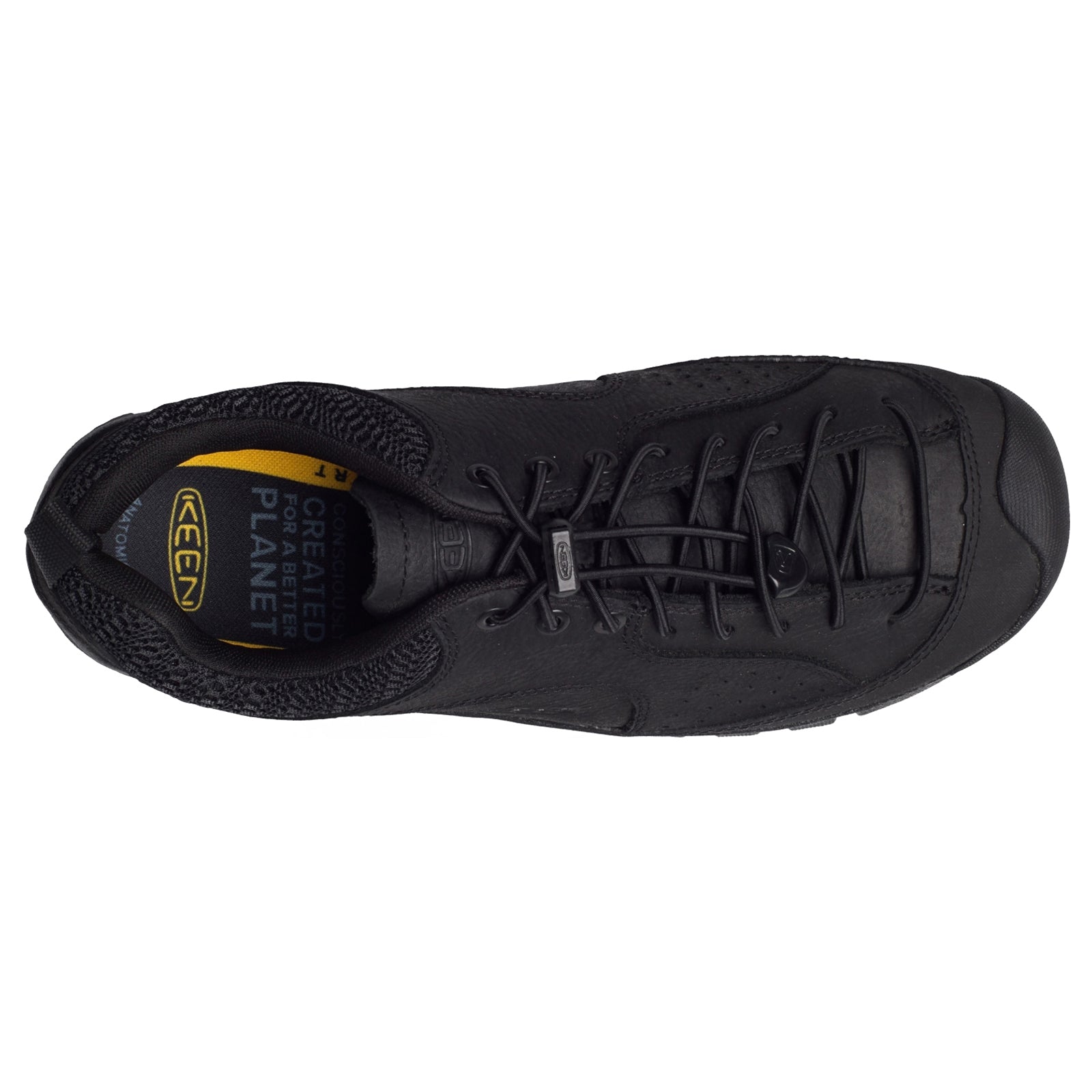 Keen Jasper Rocks SP Leather Mens Trainers#color_black black