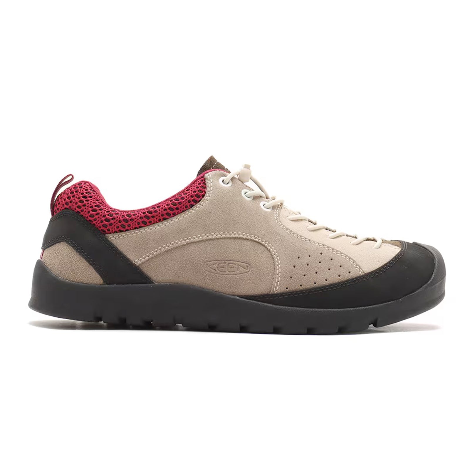 Keen Jasper Rocks SP Leather Mens Trainers#color_brindle plaza taupe