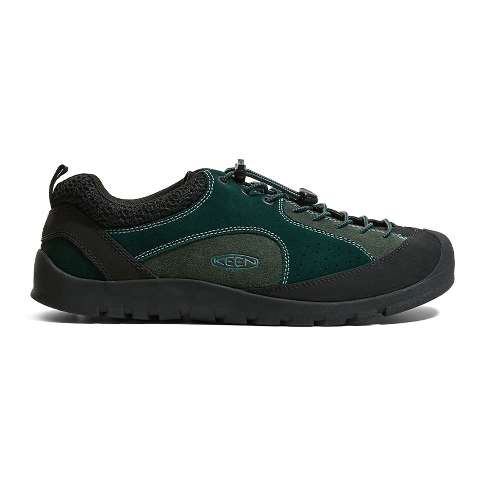 Keen Jasper Rocks SP Leather Mens Trainers#color_scarab arctic