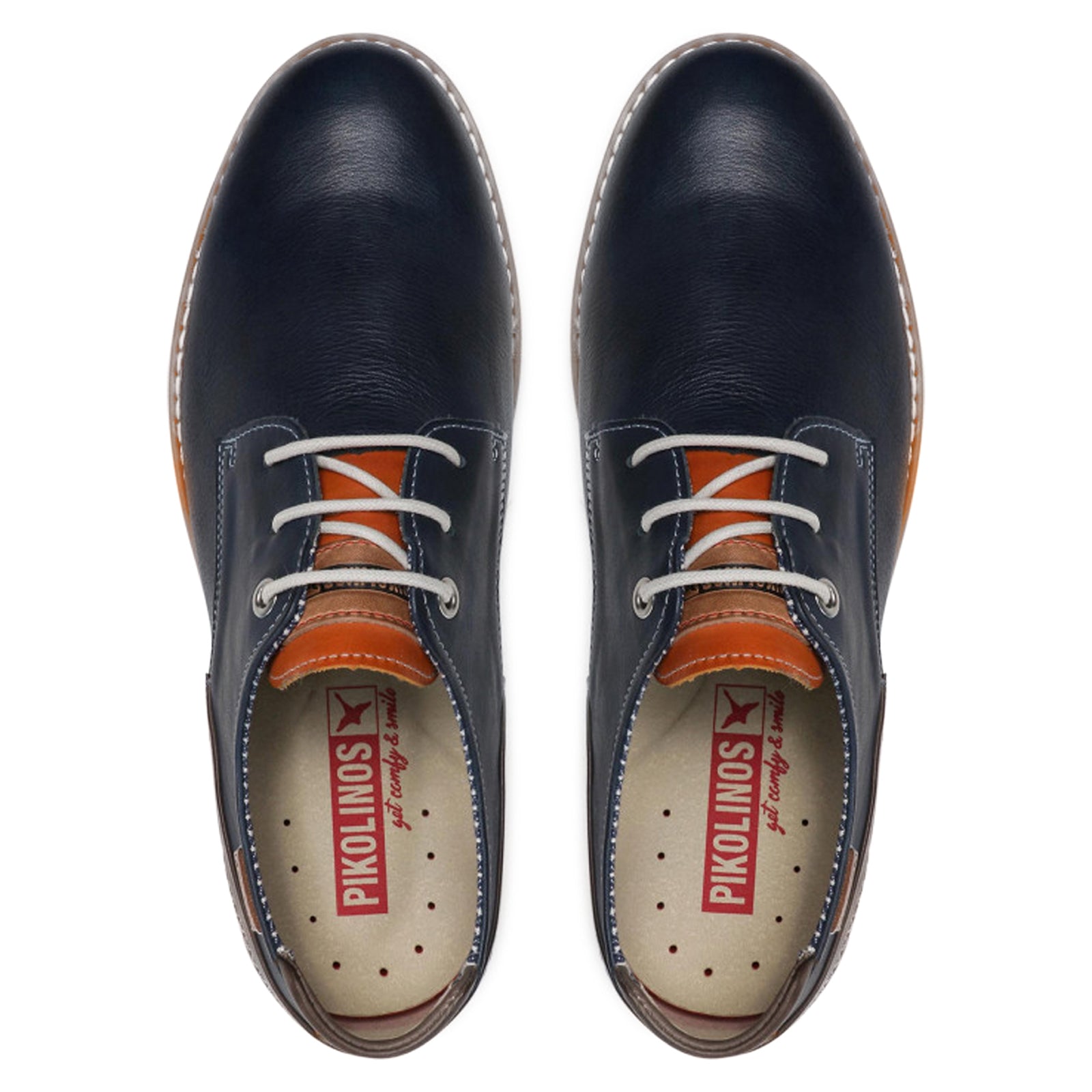 Pikolinos Jucar M4E-4104 Leather Mens Shoes#color_blue