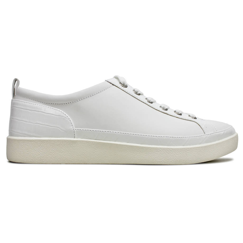 Vionic Winny Leather Womens Trainers#color_white