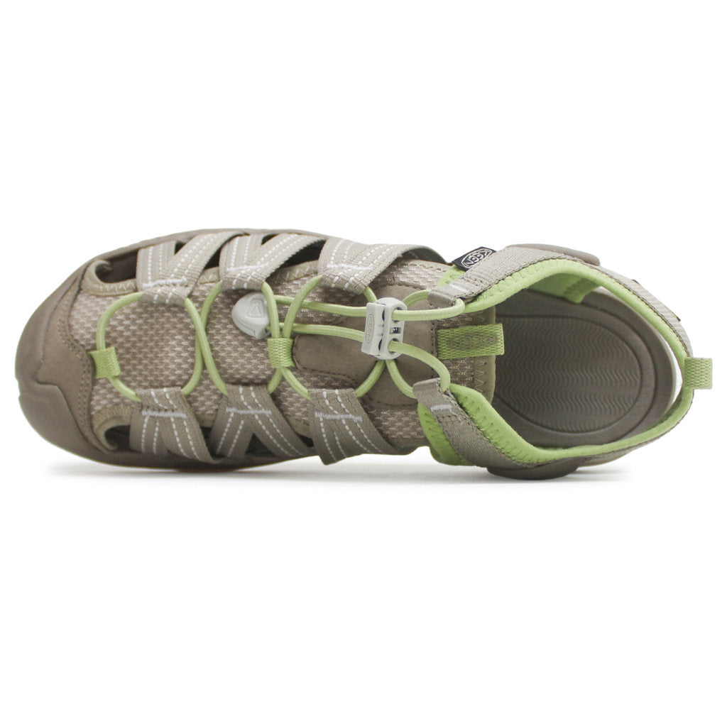 Keen Drift Creek H2 Textile Womens Sandals#color_plaza taupe tarragon