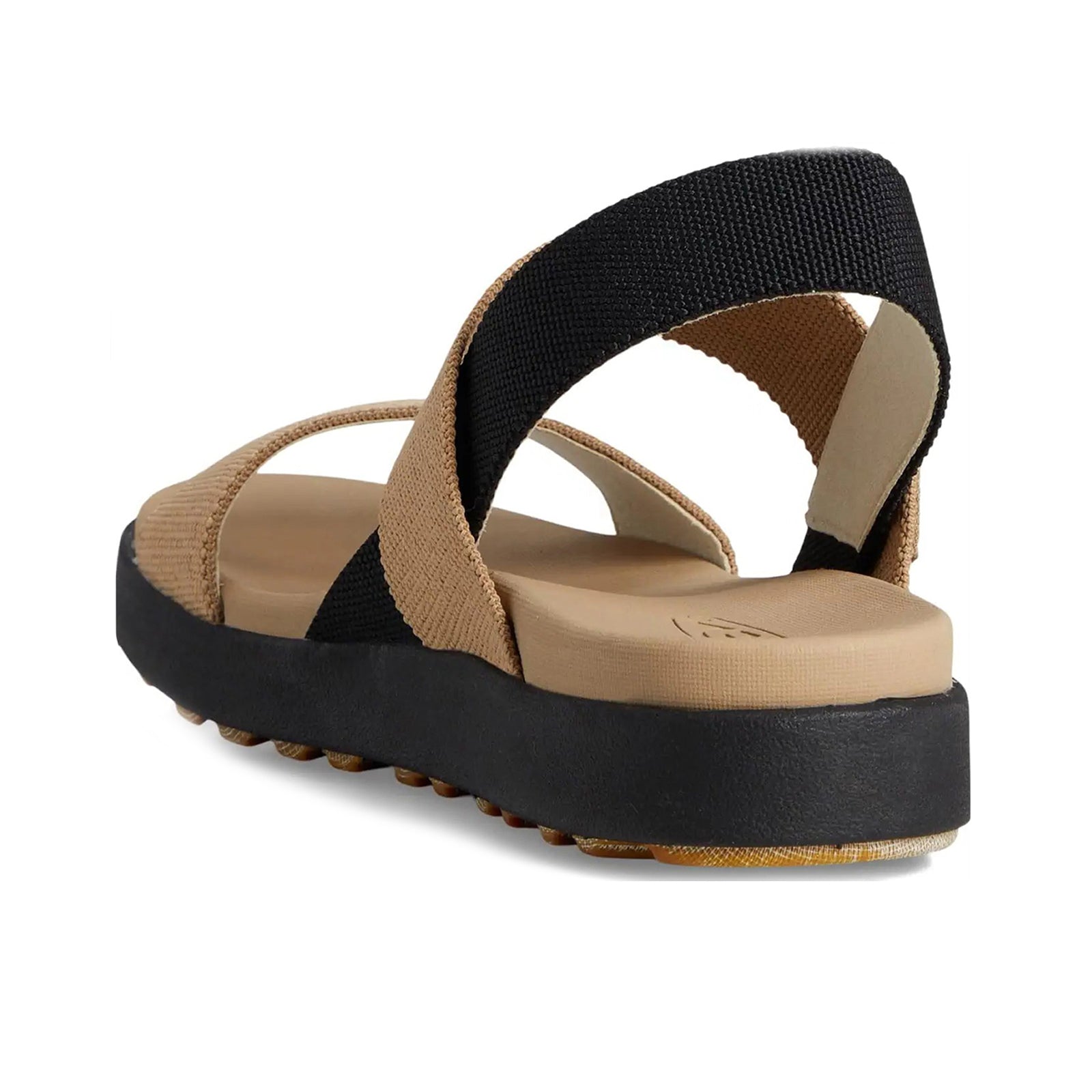 Keen Elle Backstrap Textile Womens Sandals#color_cornstalk black