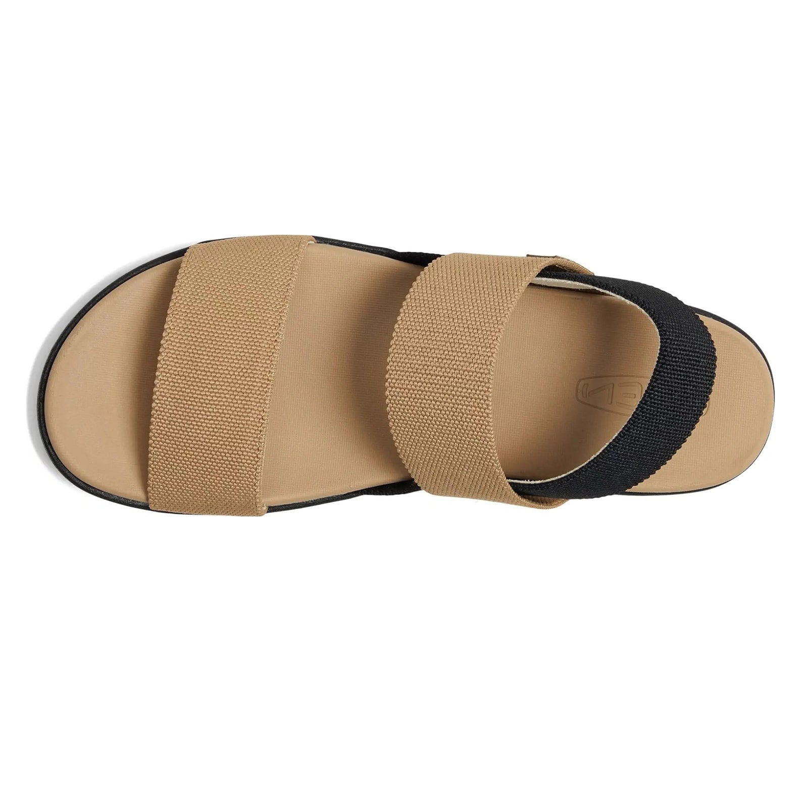 Keen Elle Backstrap Textile Womens Sandals#color_cornstalk black