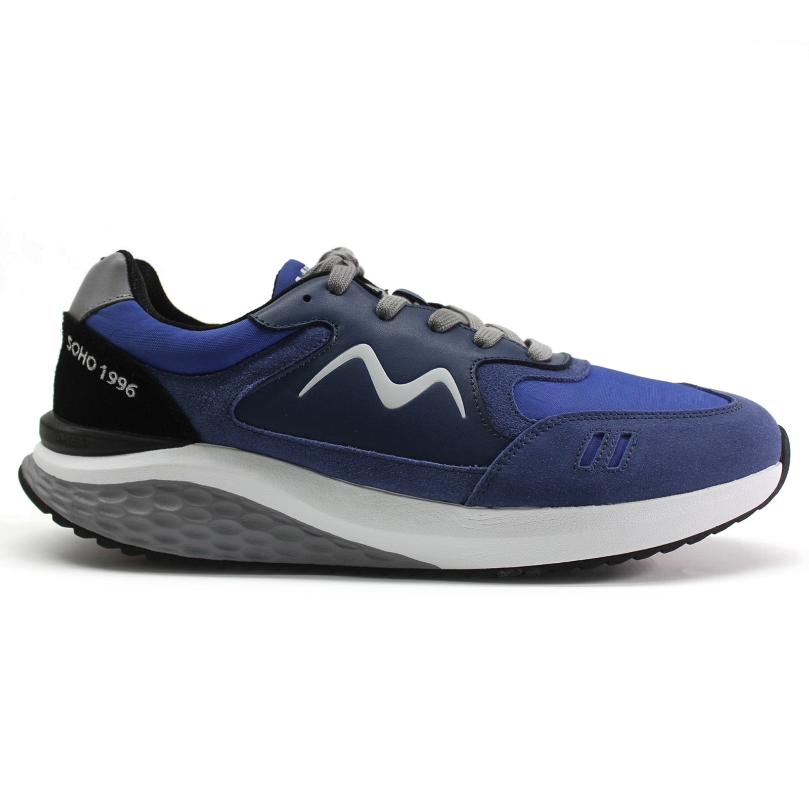 MBT Soho 1996 Leather Mens Trainers#color_navy