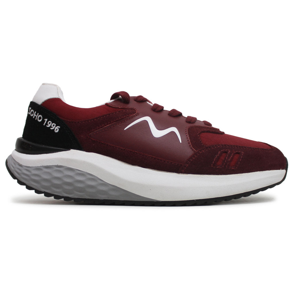 MBT Soho 1996 Leather Womens Trainers#color_jester red