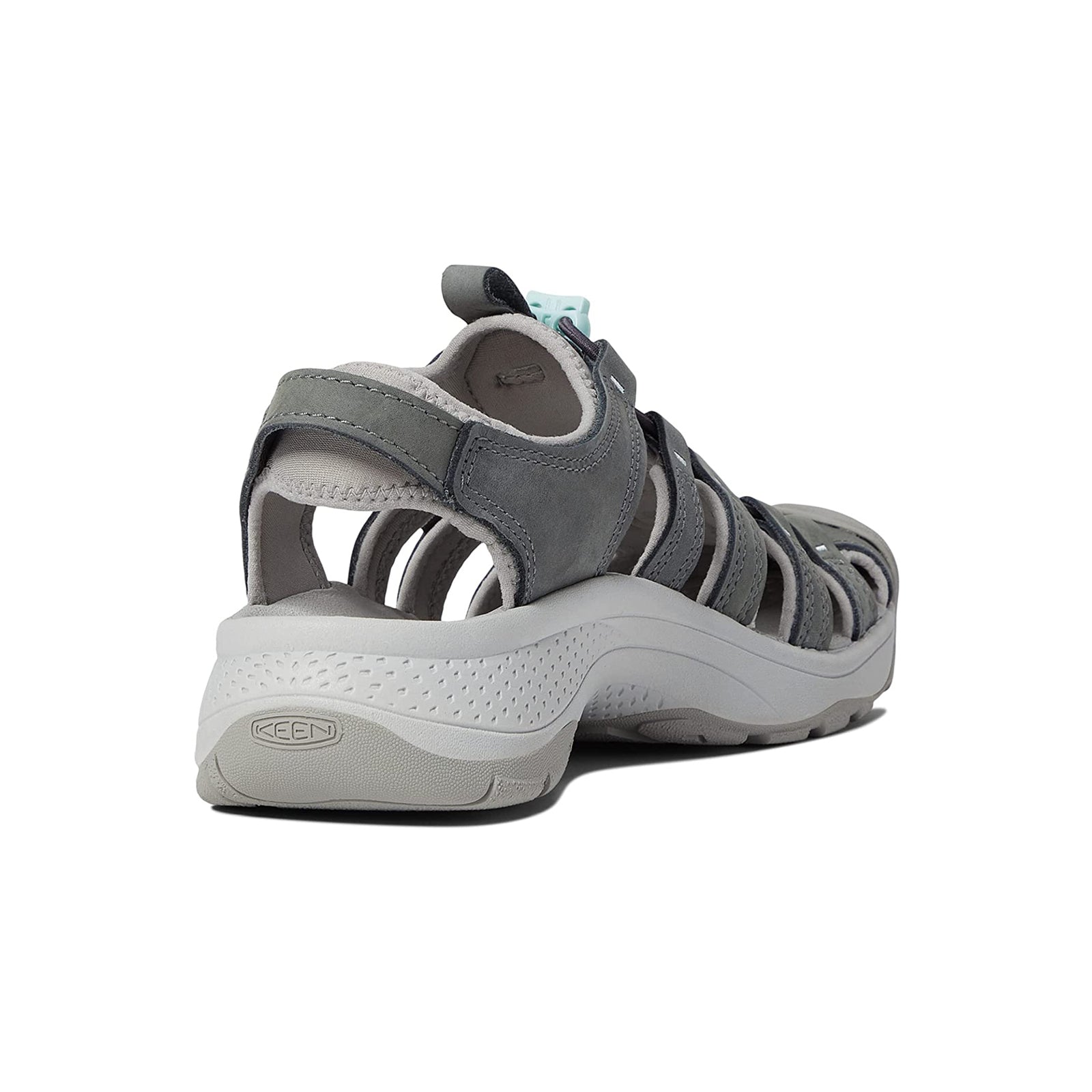 Keen Astoria West Leather Womens Sandals#color_magnet vapor