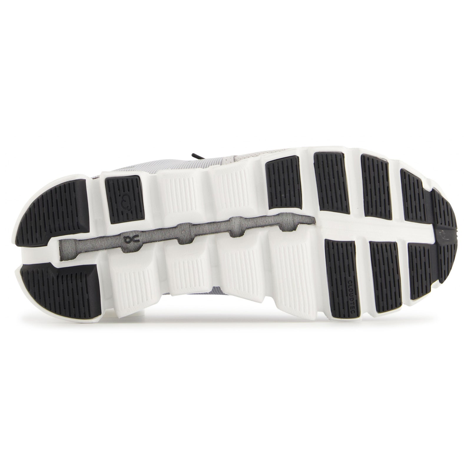 On Cloud 5 Waterproof 59-98837 Textile Synthetic Womens Trainers - Glacier White - 39#color_glacier white