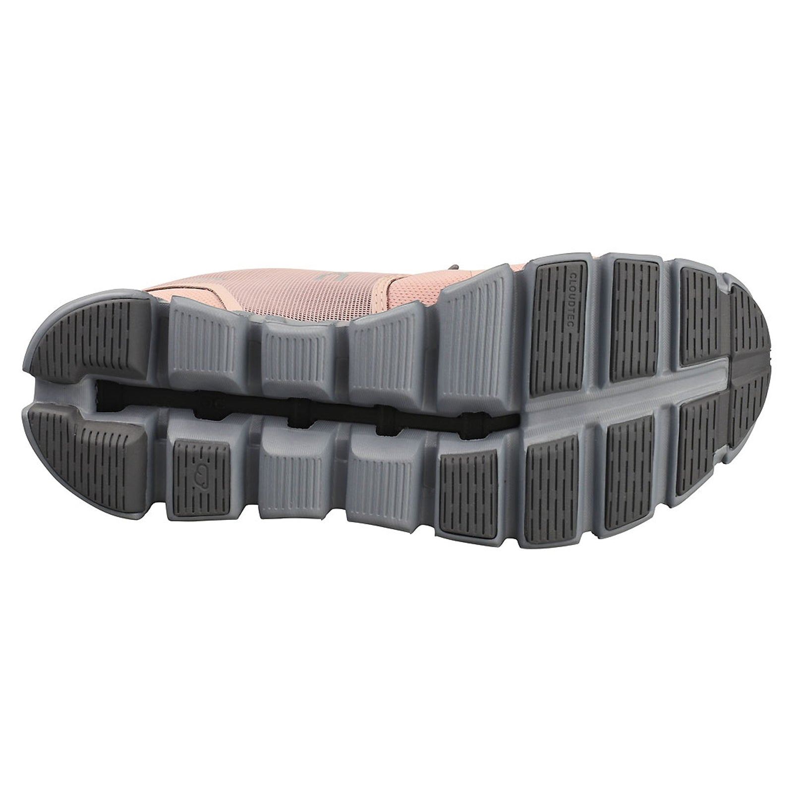 On Cloud 5 Waterproof Textile Synthetic Womens Trainers#color_rose fossil