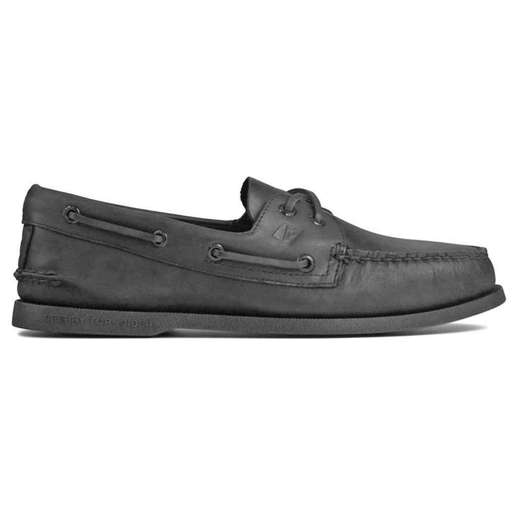 Sperry Mens Shoes Authentic Original 2-Eye Casual Lace-Up Low-Profile Leather - UK 10