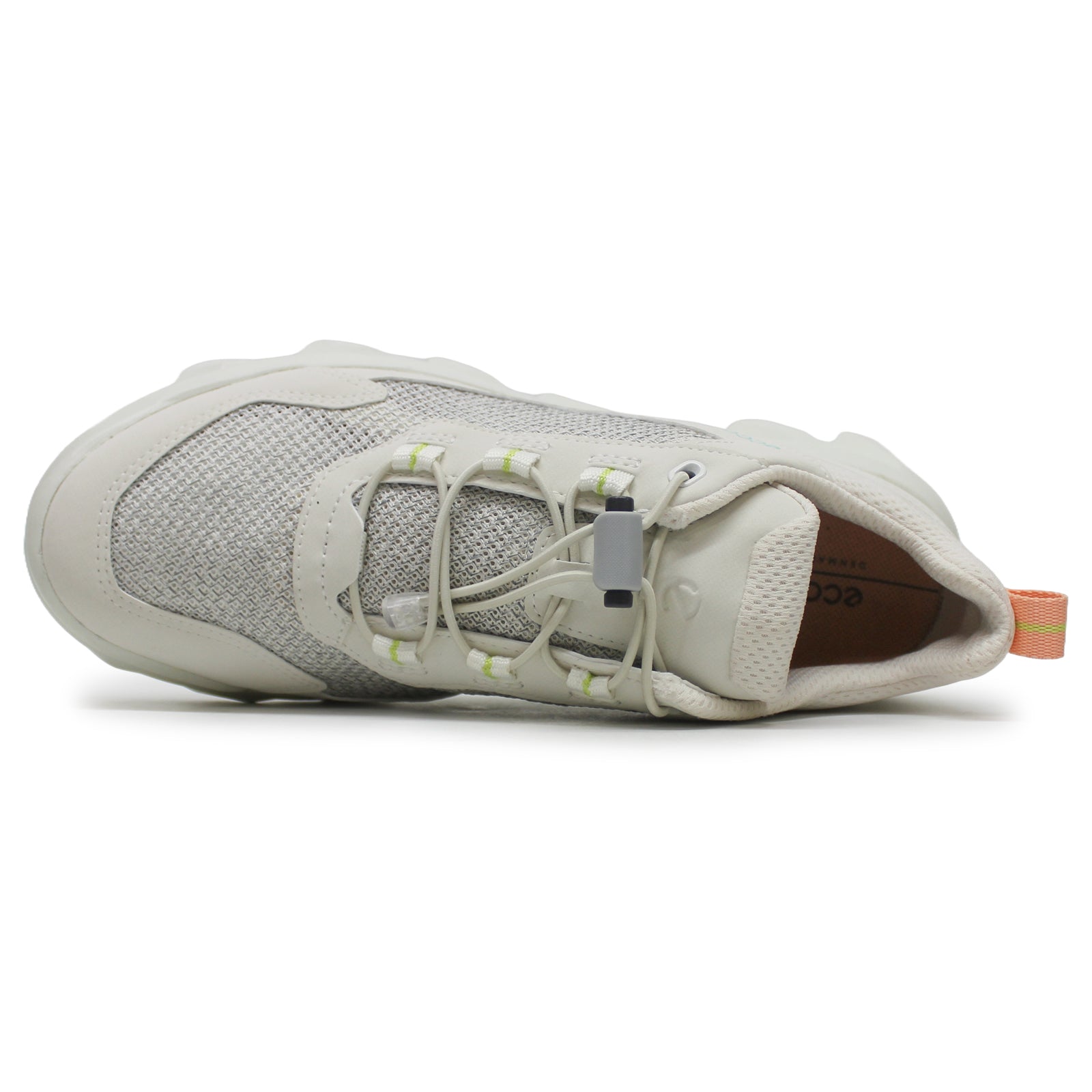Ecco MX 820263 Textile Synthetic Womens Trainers#color_white white concrete