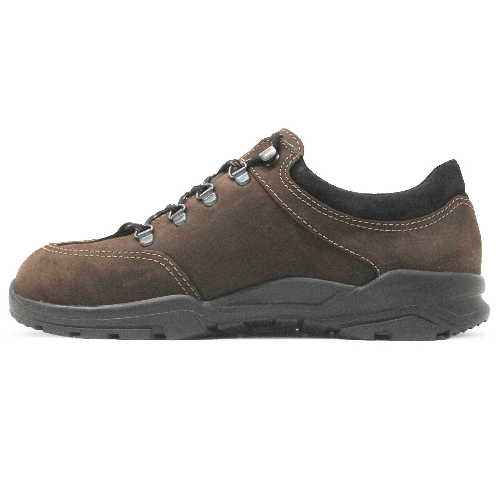 Finn Comfort Murnau Nubuck Mens Trainers#color_slate black