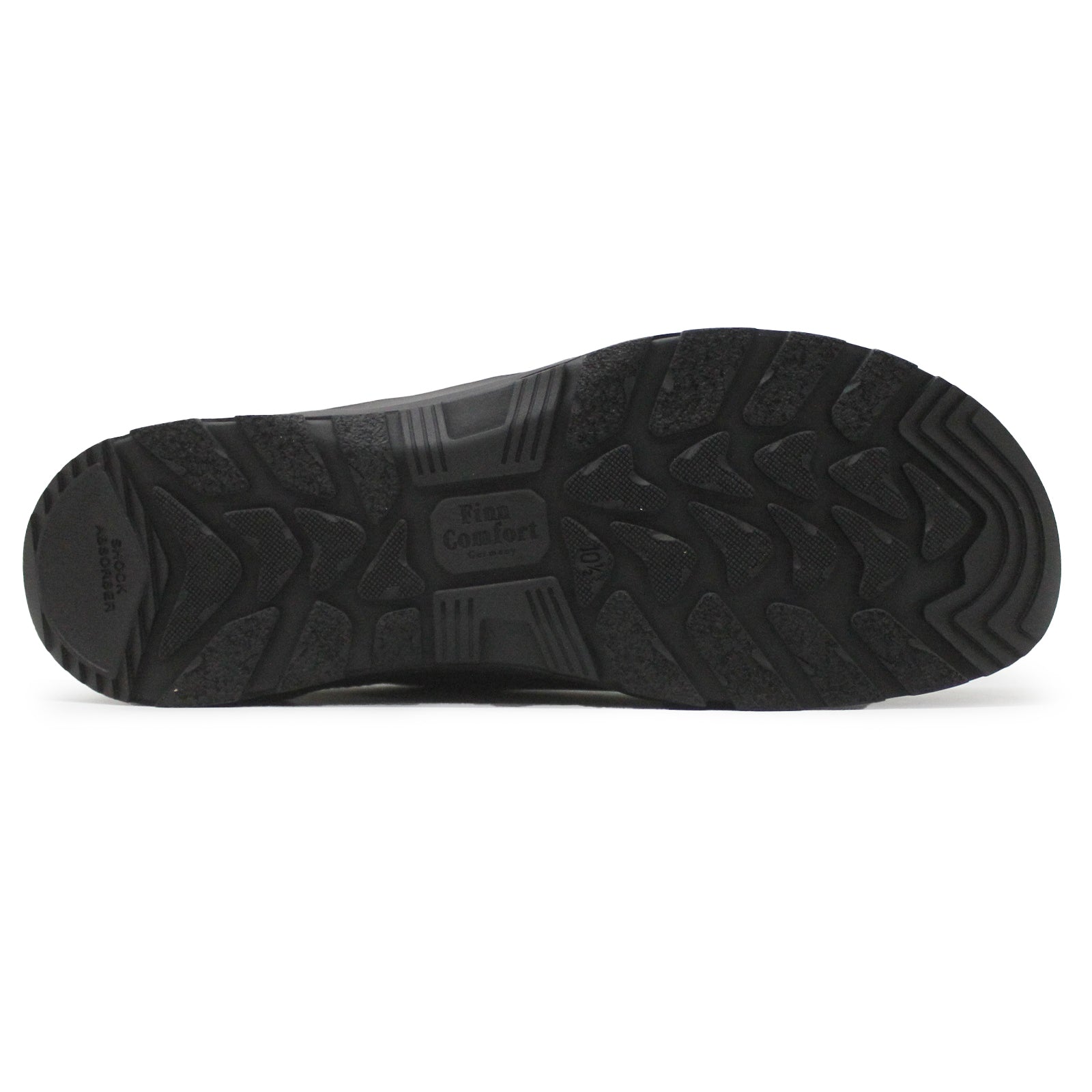 Finn Comfort Murnau Nubuck Mens Trainers#color_slate black