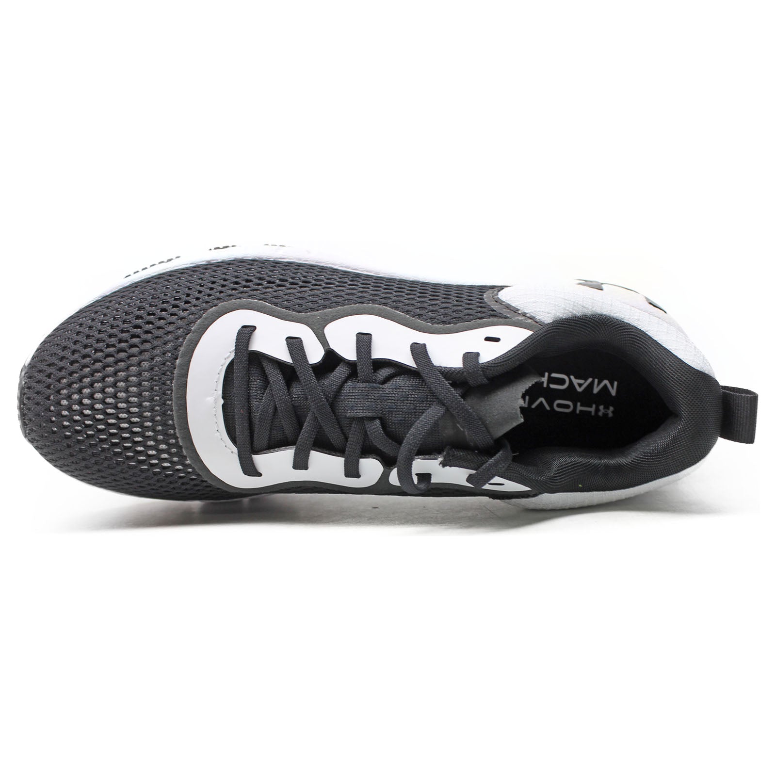 Under Armour HOVR Machina 2 SE Synthetic Textile Mens Trainers#color_black white