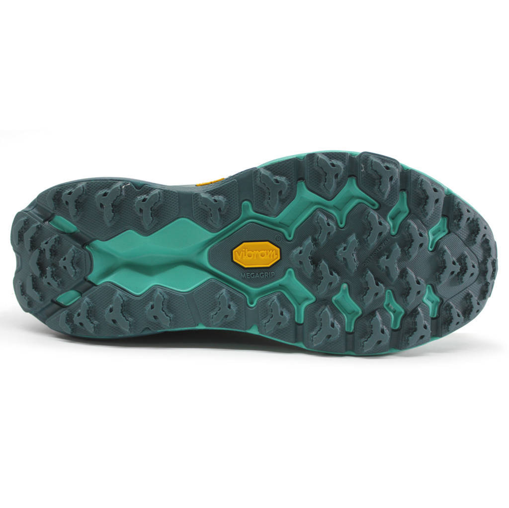 Hoka One One Speedgoat 5 Textile Synthetic Womens Trainers#color_deep teal water garden