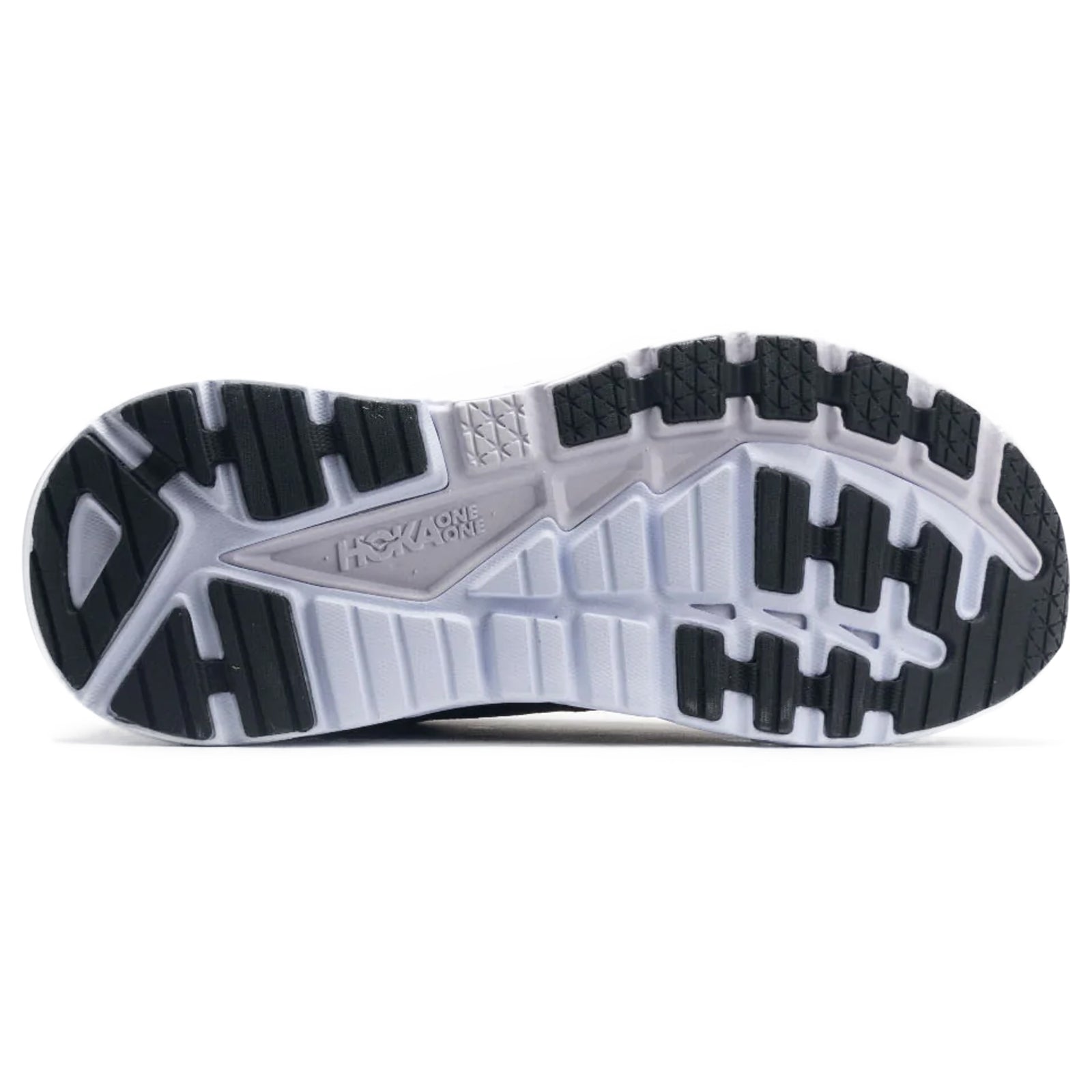 Hoka Gaviota 4 Textile Synthetic Mens Trainers#color_black white