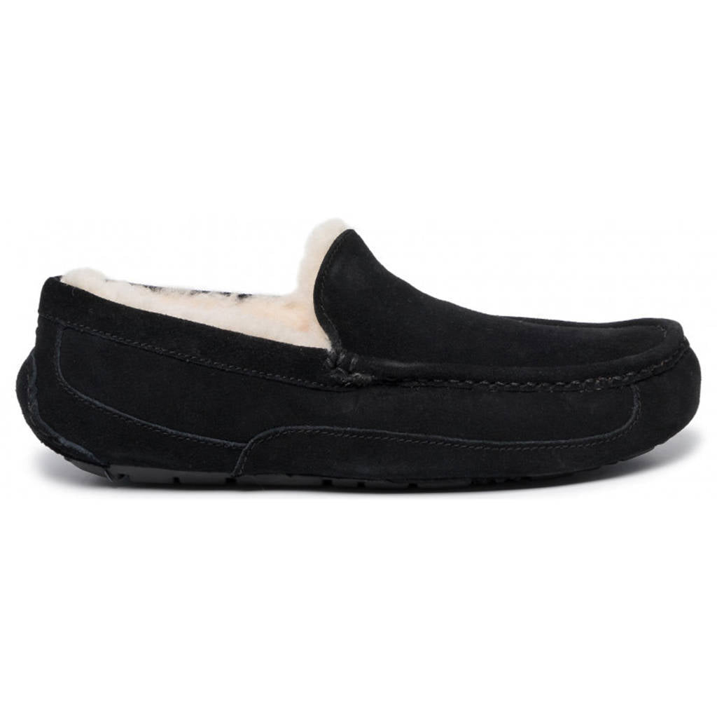 Ugg Ascot Suede Mens Shoes#color_black