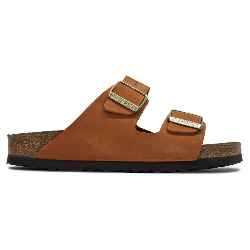 Birkenstock Arizona BS Nubuck Leather Unisex Sandals#color_pecan