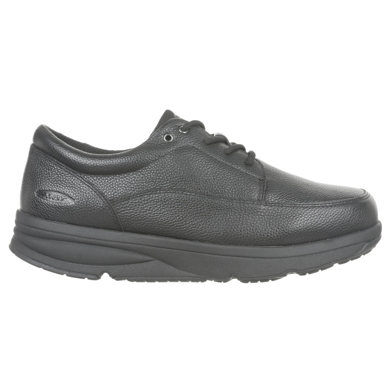 MBT Nevada Leather Mens Trainers#color_black
