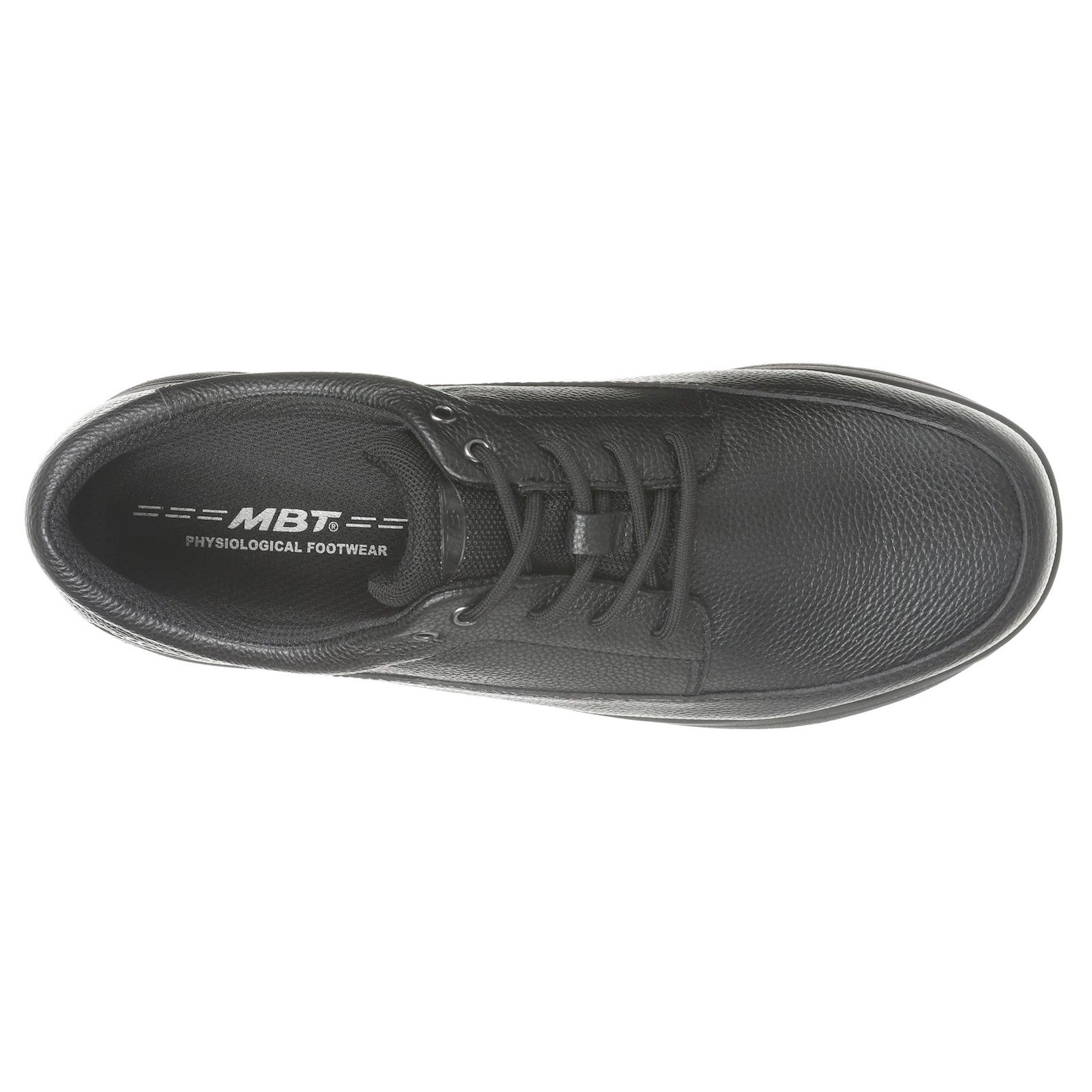 MBT Nevada Leather Mens Trainers#color_black